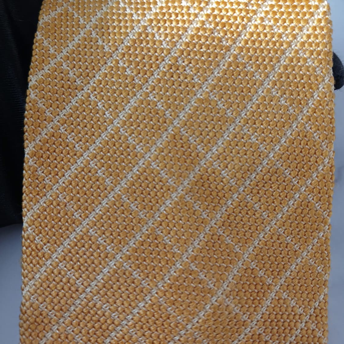 파이브 포켓 실크 옐로우 스트라이프 넥타이 9cm A+등급 A19462
 상품이미지8