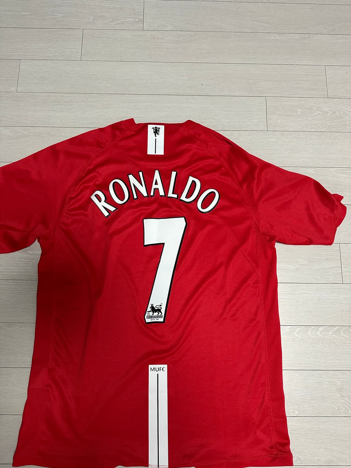 맨유 07/08 시즌 크리스티아누 호날두 유니폼 상품이미지2