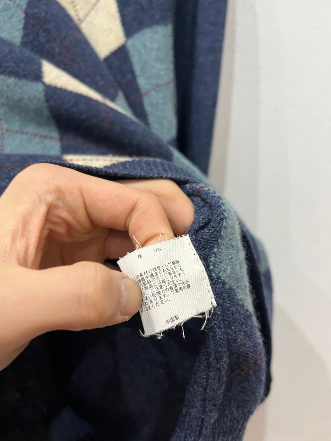 브룩스브라더스 스코티시 램스울 아가일 니트 상품이미지4