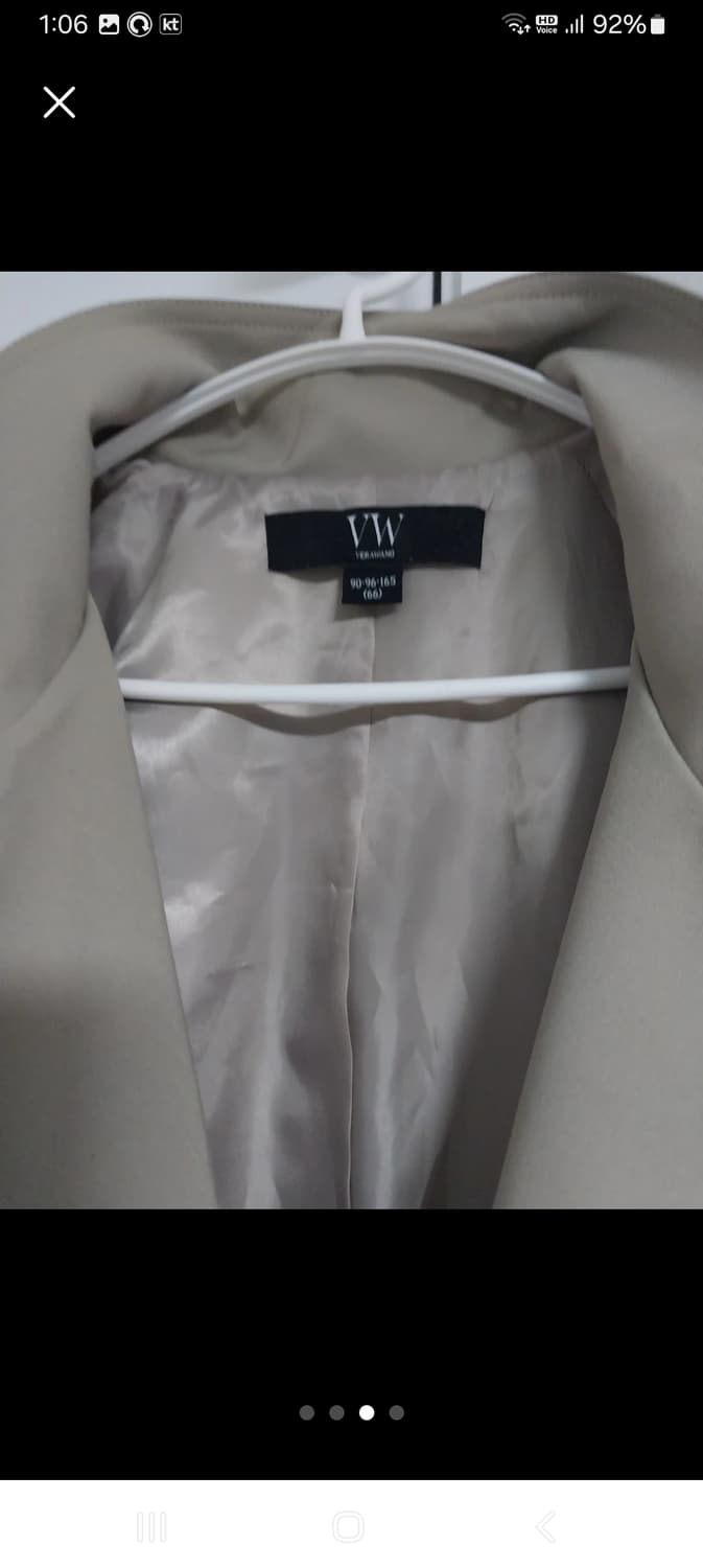 베라왕트렌치코트 /새상품.66.77 상품이미지3