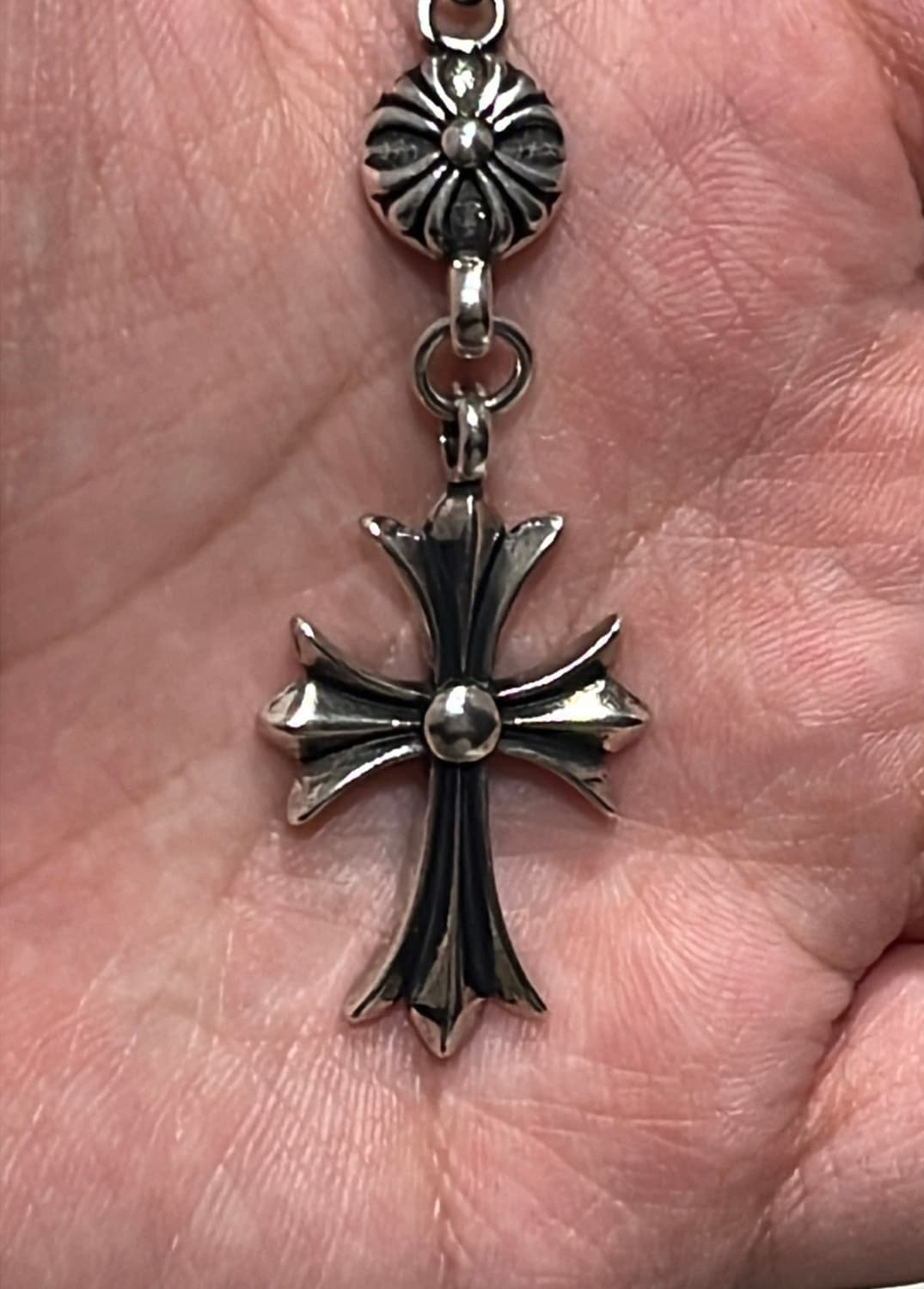 크롬하츠 원 볼 타이니 크로스 볼체인 상품이미지2