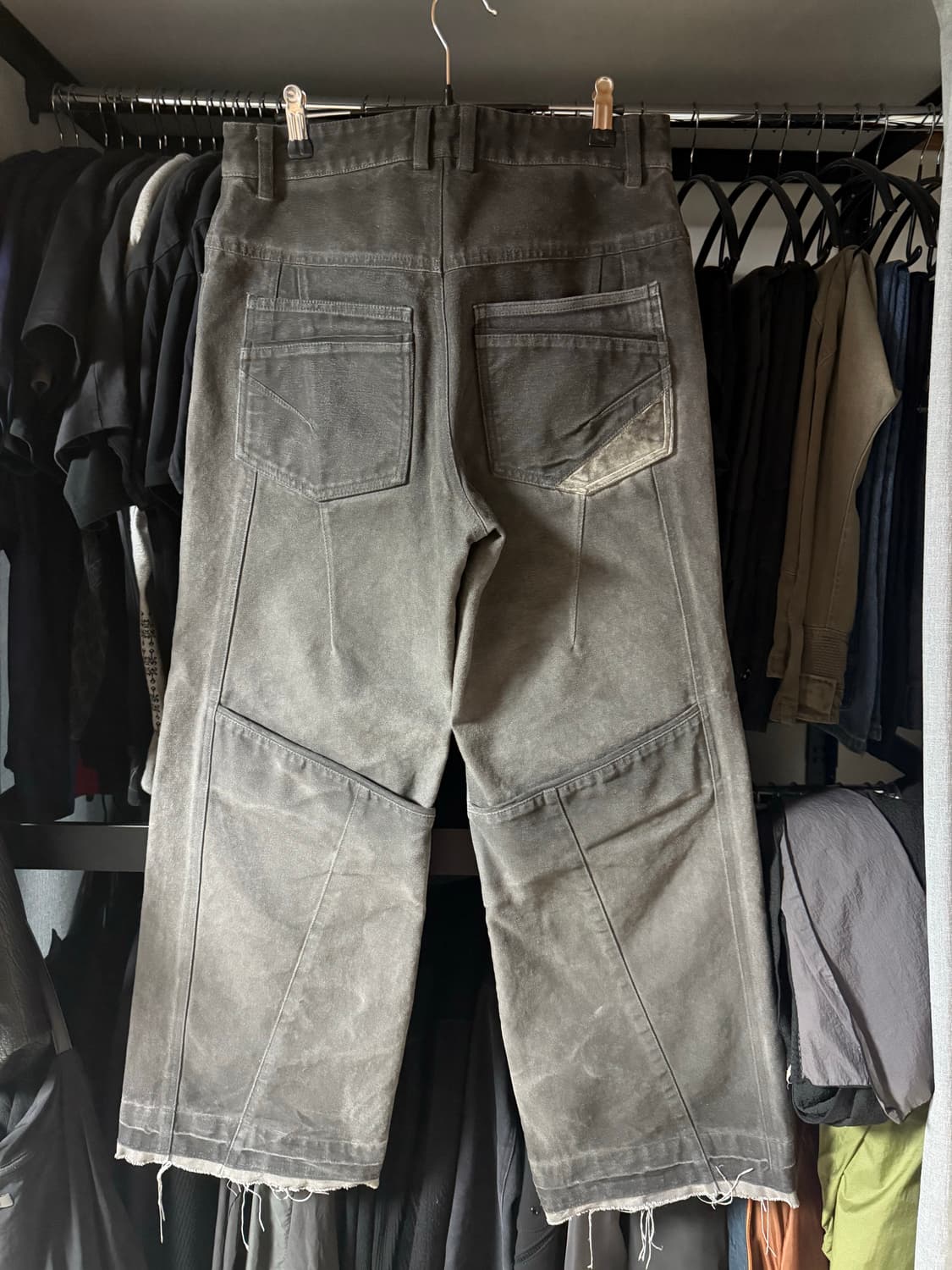 [XS] XLIM EP.8 01 TROUSERS WASHED BLACK 상품이미지3