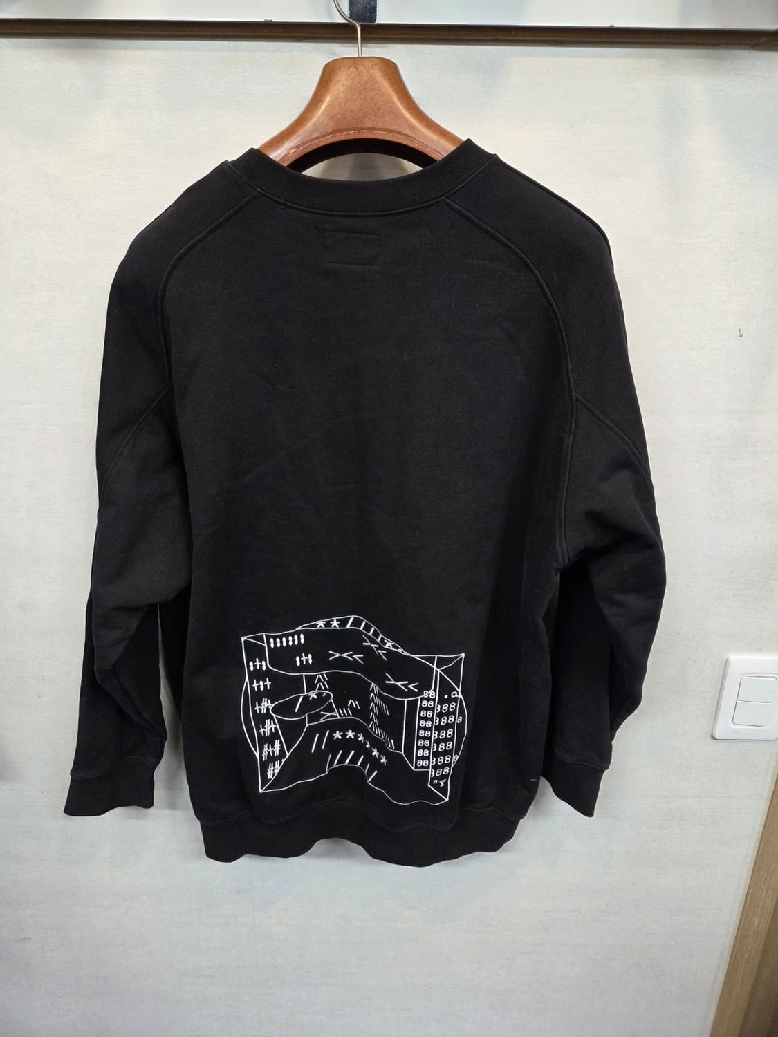 카브엠트 빅크루넥 맨투맨 xl 오버핏 상품이미지2