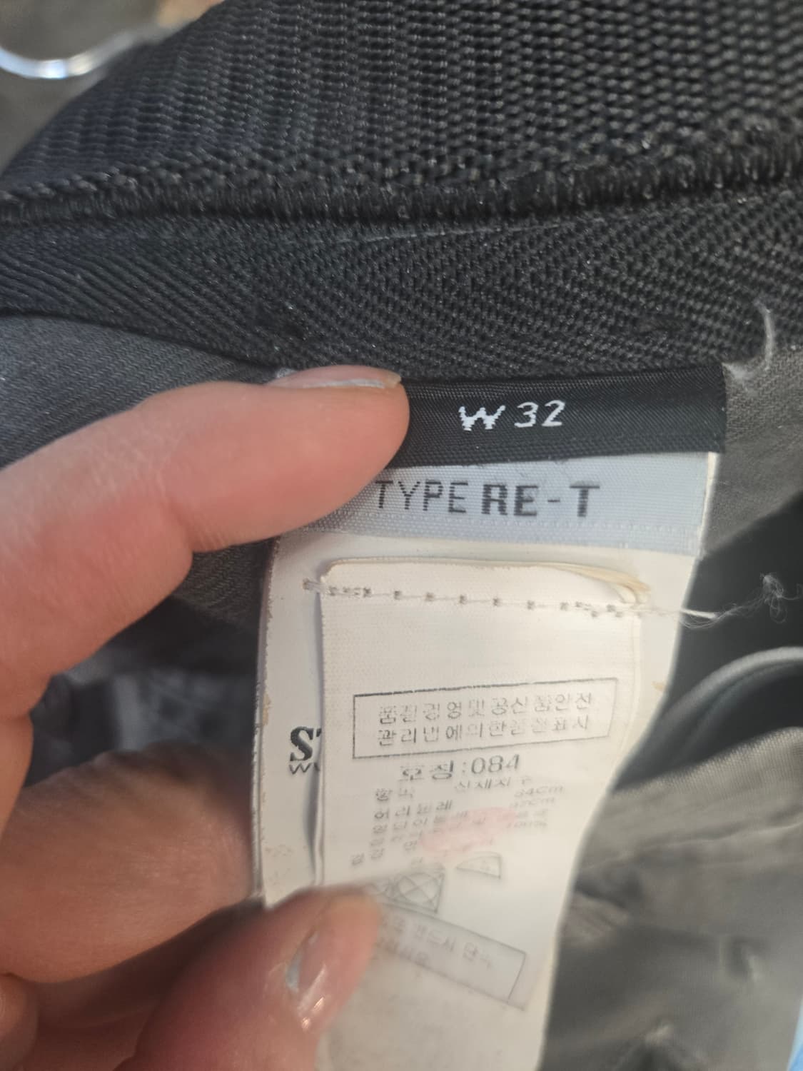 스톤아일랜드 카고 바지 그레이 상품이미지7