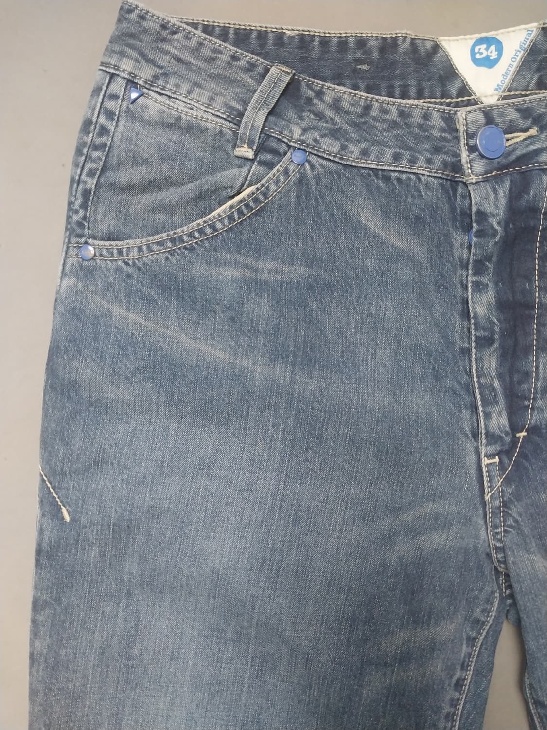 [34] 리바이스 00s 모던 오리지널 셀비지 레귤러 스트레이트진 청바지 상품이미지2