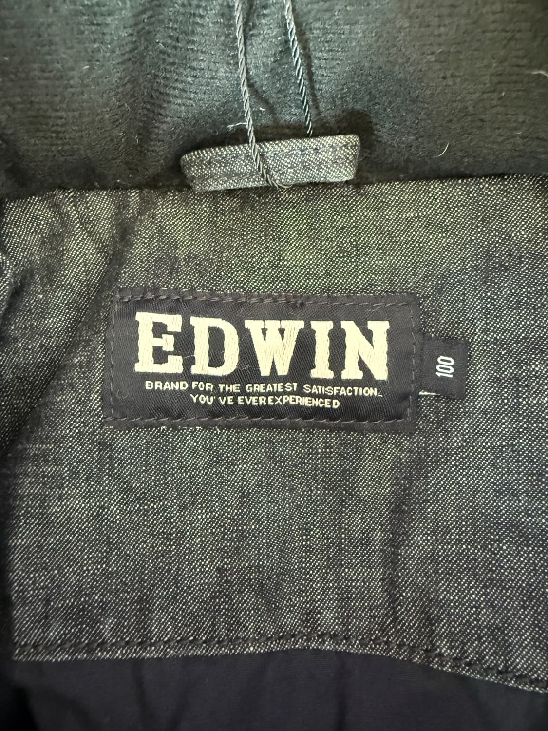 에드윈(EDWIN) 데님 덕다운 패딩 상품이미지7