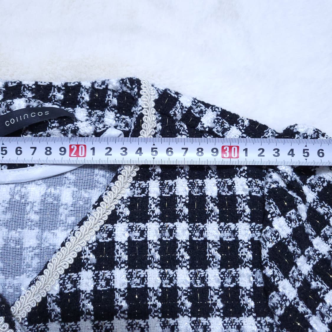 콜린코스 여성 트위드반팔자켓 F 0224 상품이미지6