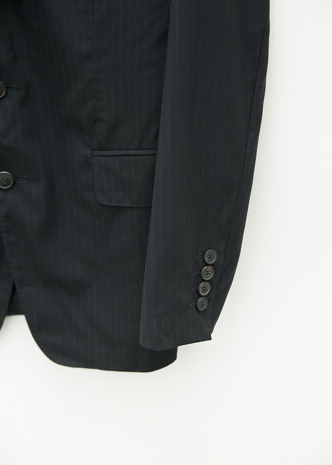 Wool Cashmere Stripe Blazer 상품이미지3