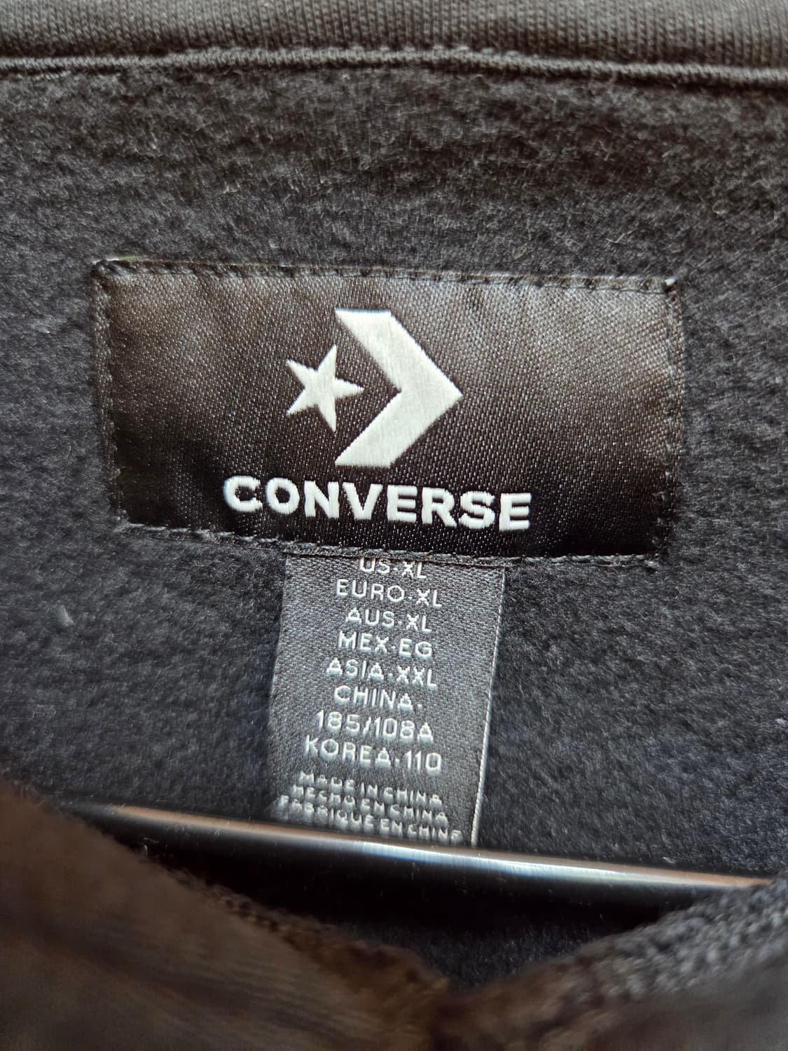 110 컨버스x조프레쉬 콜라보 후드 블랙 상품이미지2