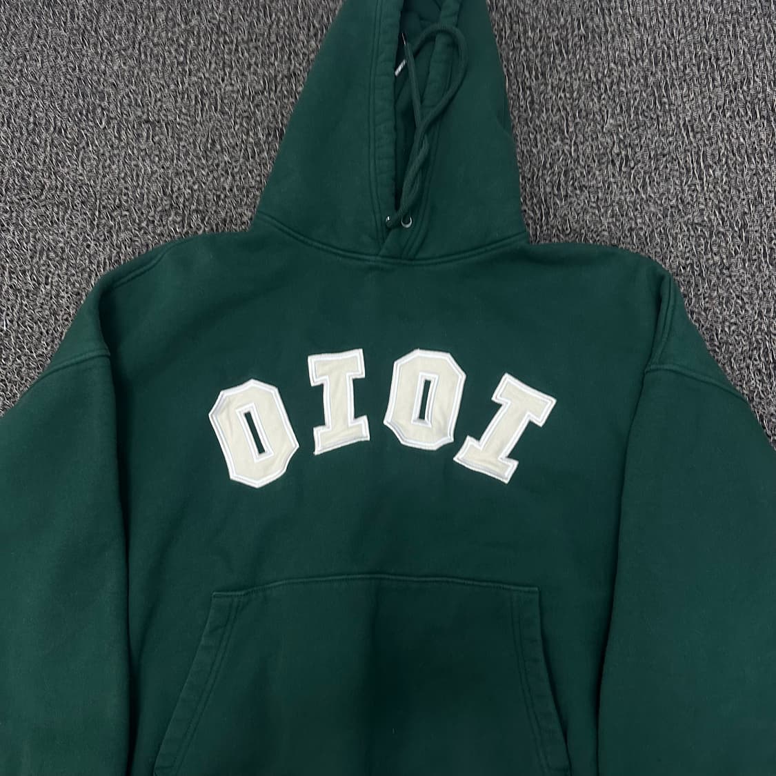 OiOi 오아이오아이 기모 후드티셔츠 그린 L 상품이미지2