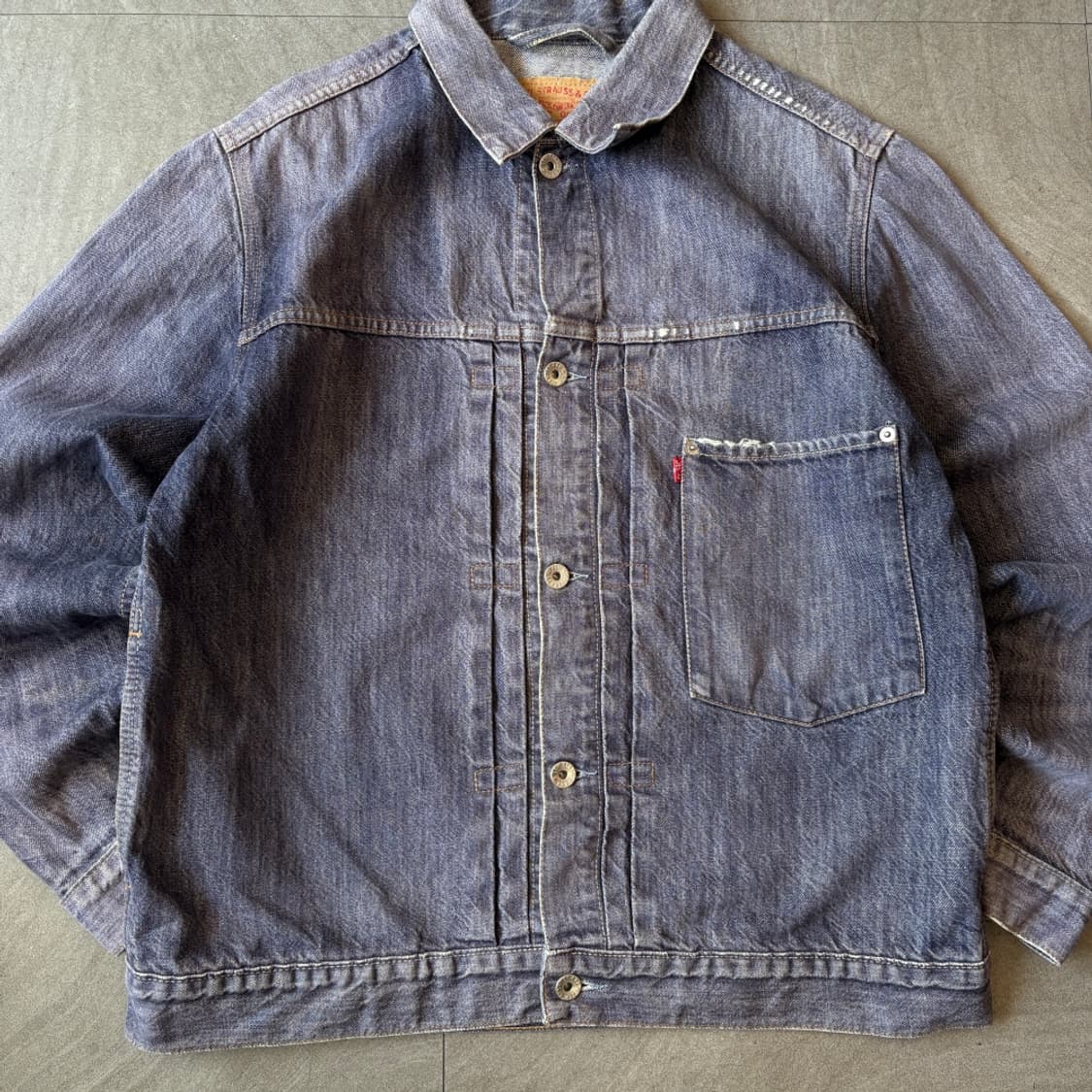 리바이스 정품 70501 04 데님 타입1 자켓  상품이미지2