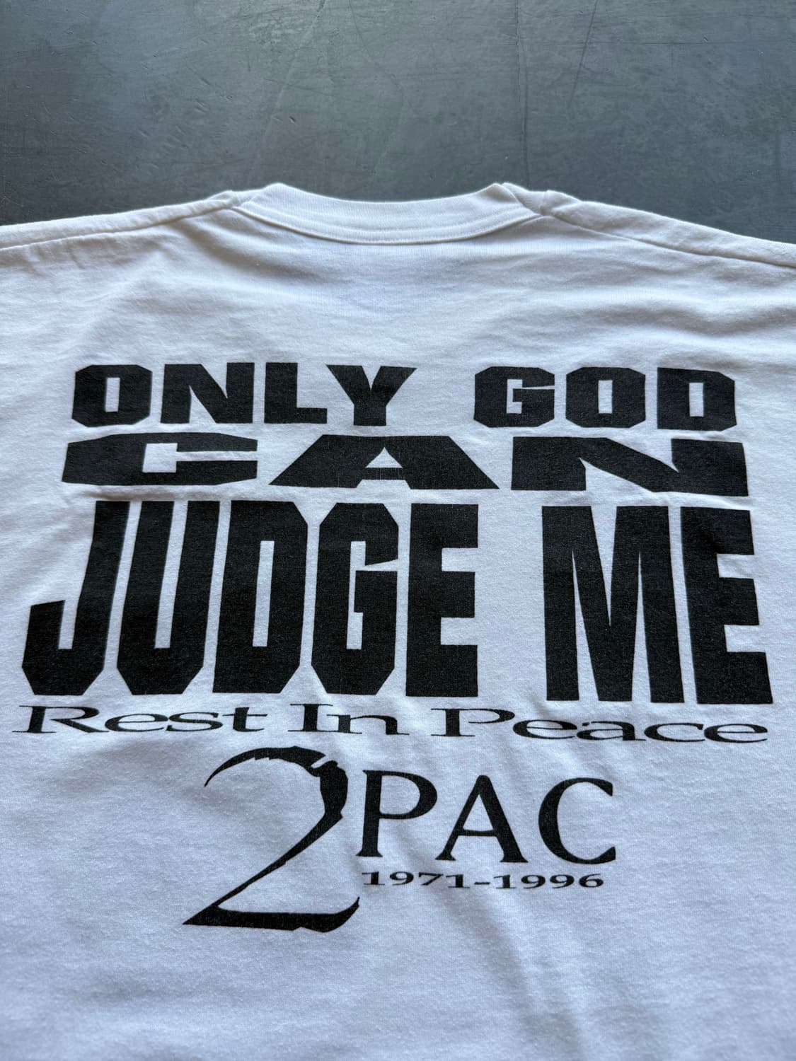 투팍 2Pac 1996s 빈티지 티셔츠 상품이미지8