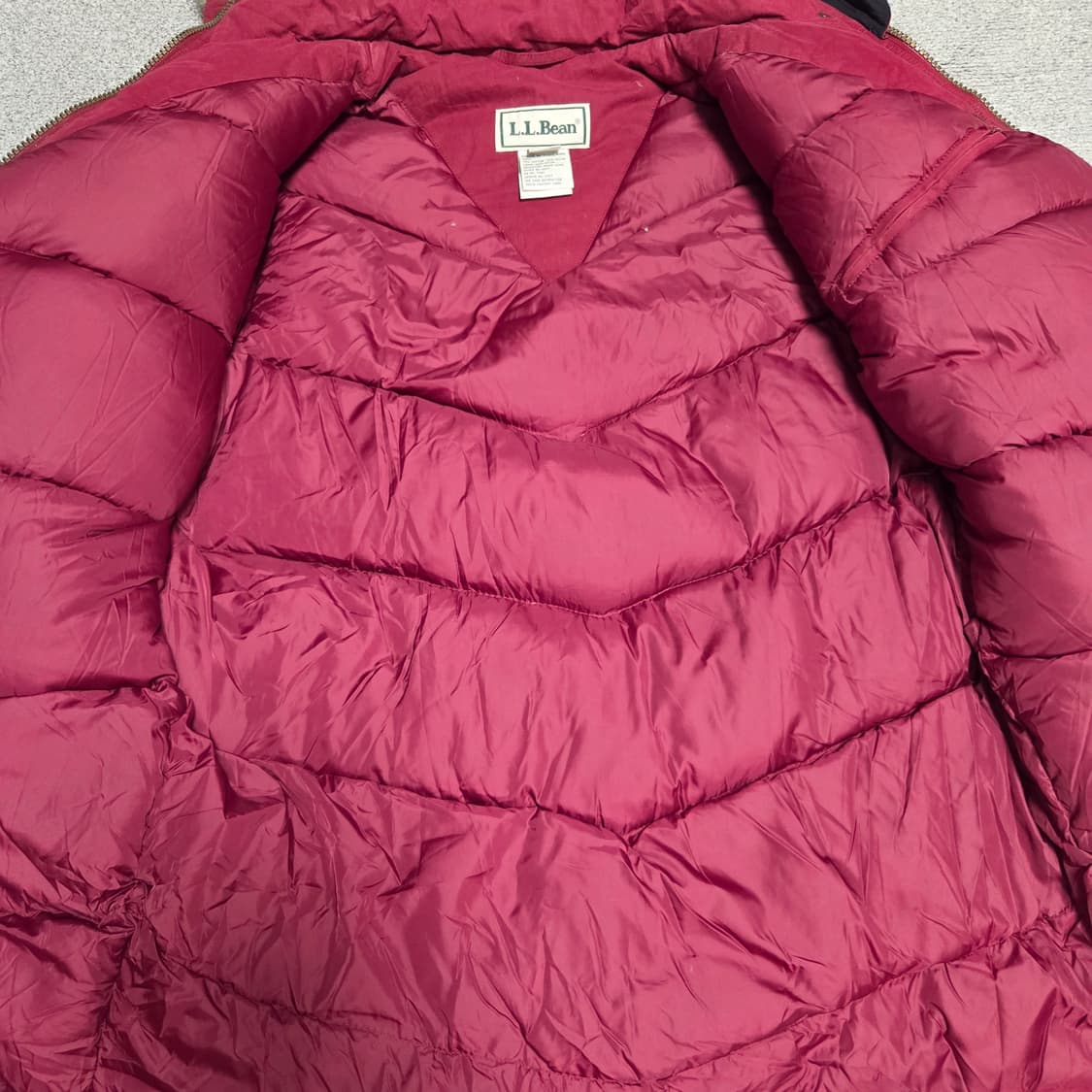 LLBean 엘엘빈 구스다운 야상 패딩 점퍼 L(100) 상품이미지6