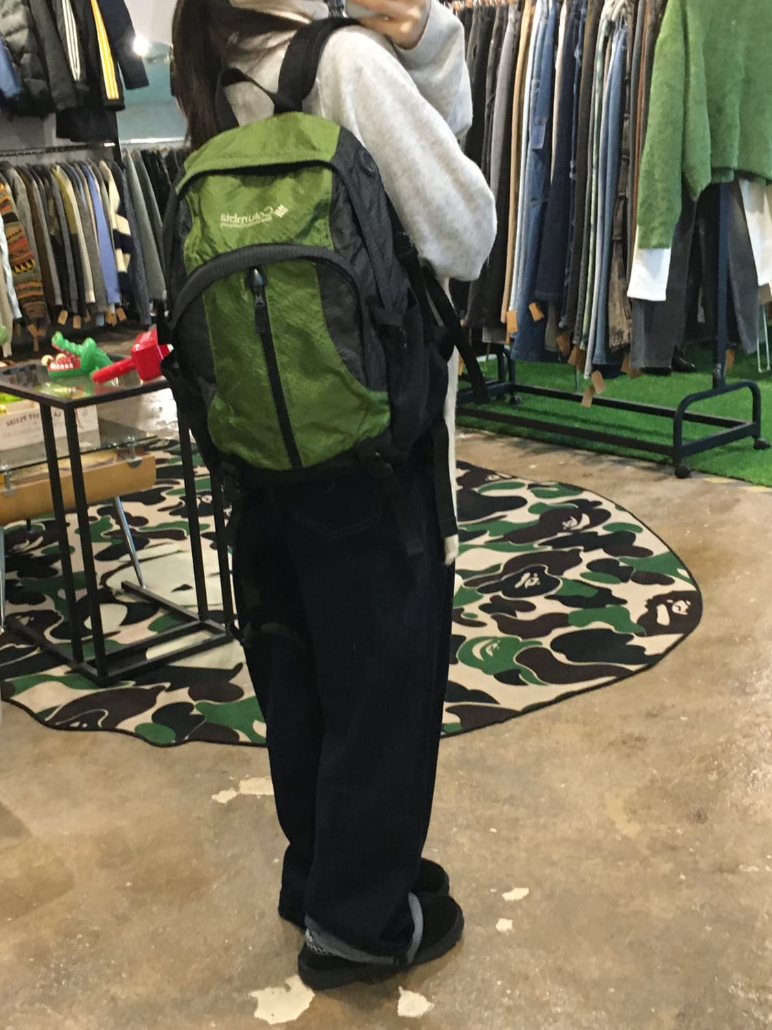 컬럼비아 고프코어 말차 등산 백팩 상품이미지6