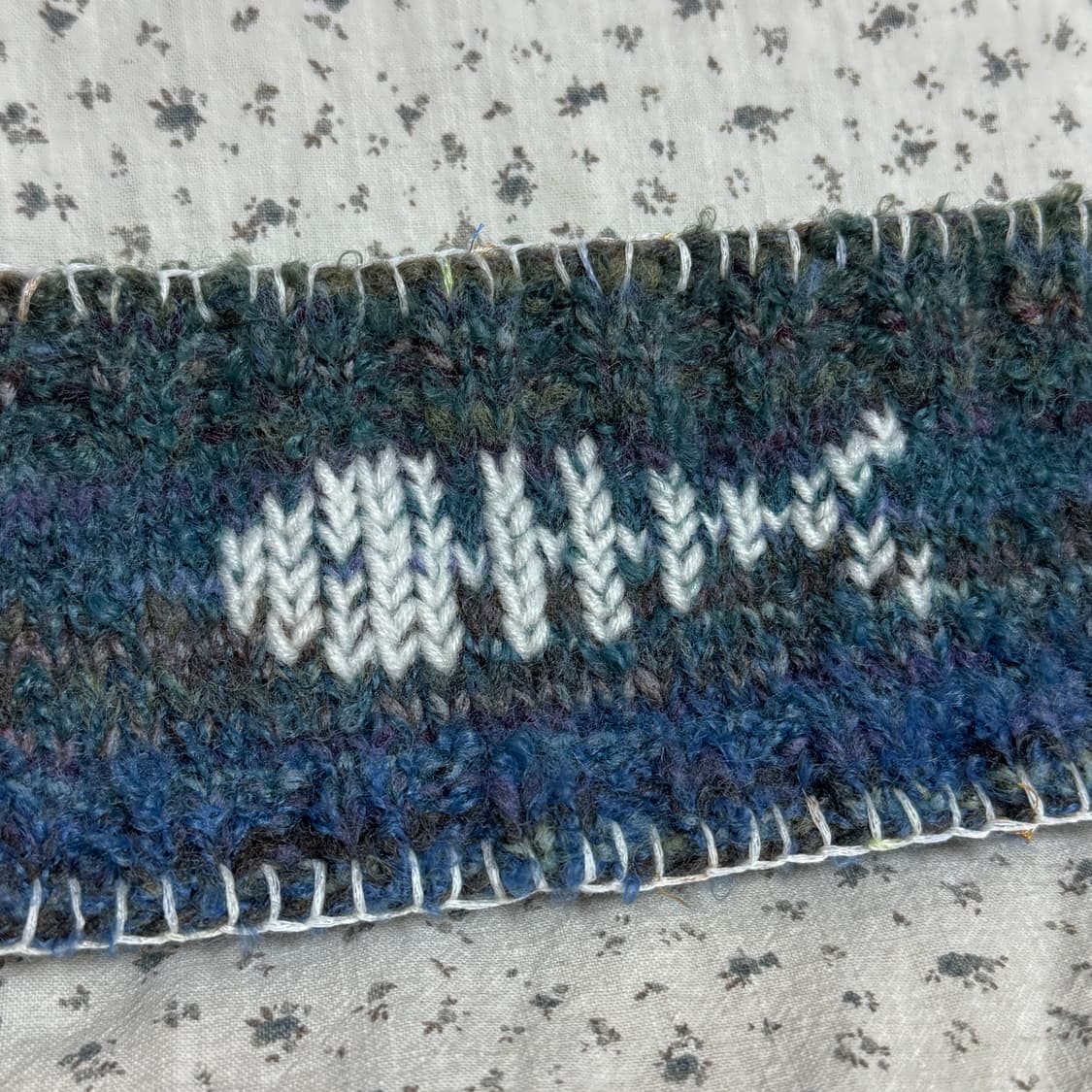 [핸드메이드] 물고기 뼈 뜨개 헤어밴드 상품이미지2