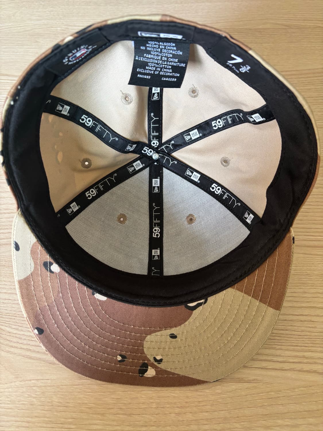 뉴에라 59피프티 스냅백 식스데이 카모 58.7 상품이미지2