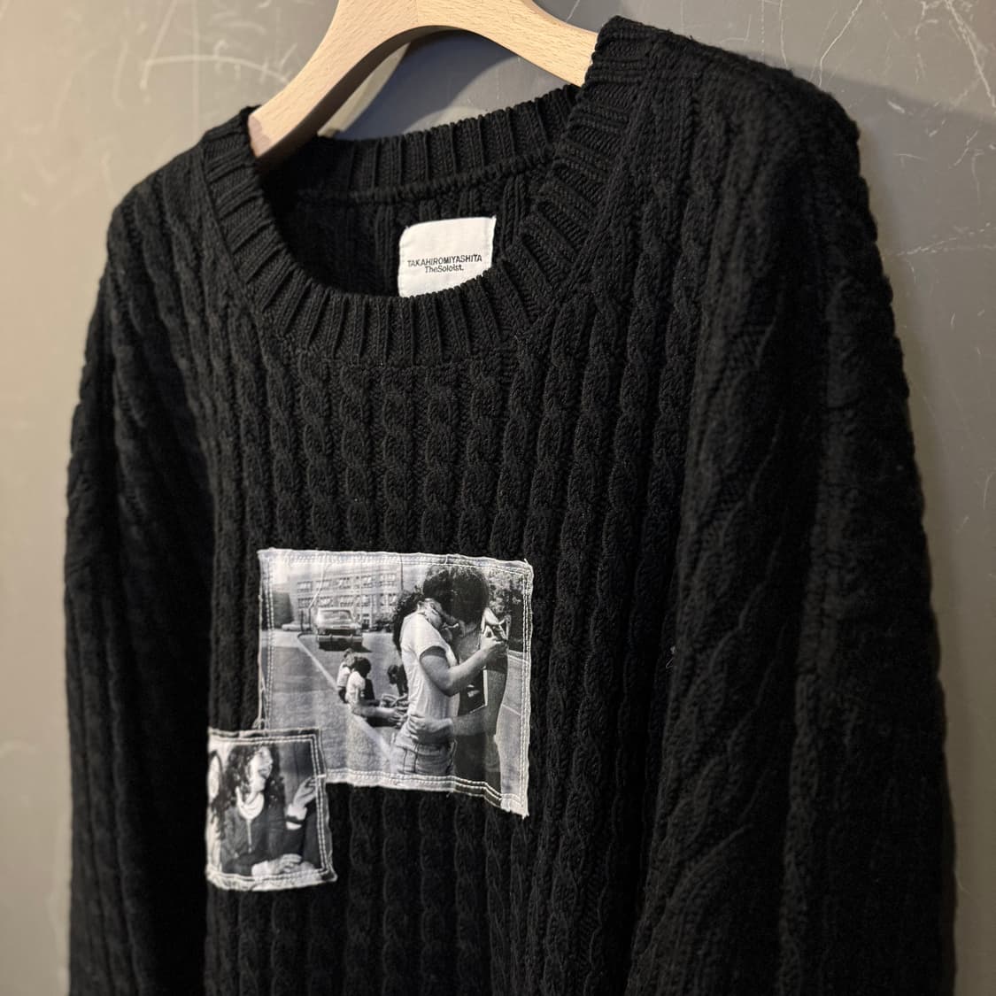 [48] 솔로이스트 24AW 크루넥 니트 상품이미지3