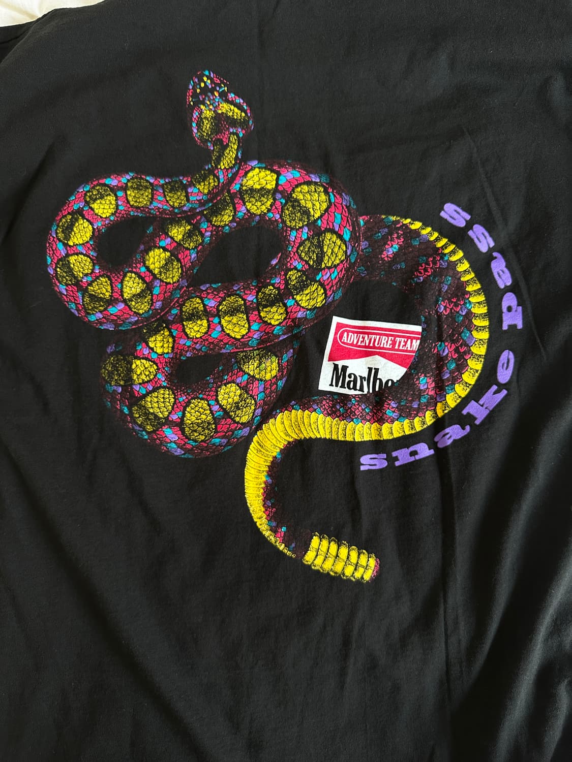 90s og Marlboro snake pass t shirt 상품이미지4