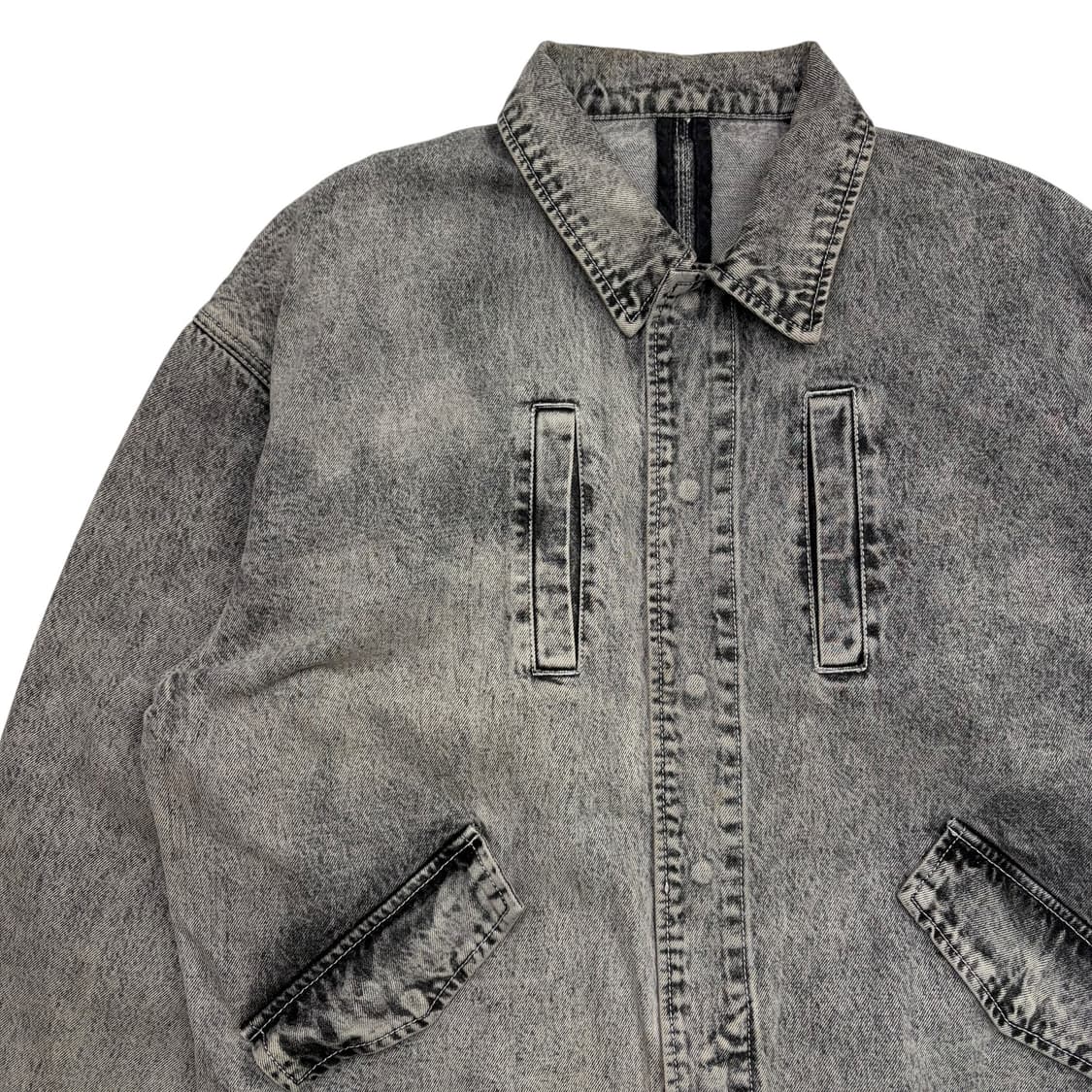 메종미네드 아이스 워싱 데님 자켓 L 상품이미지2