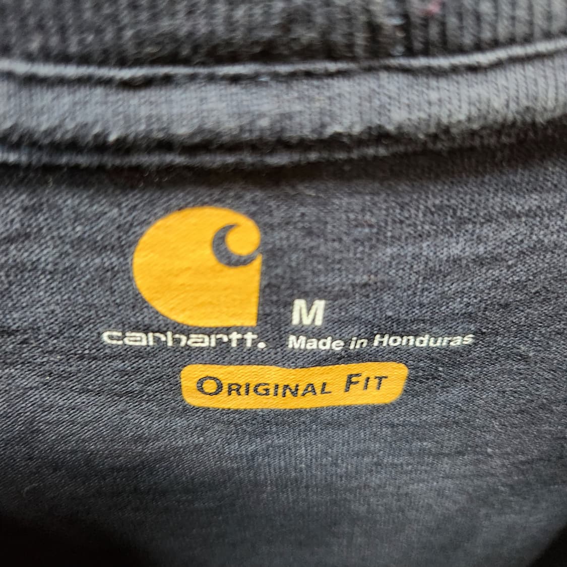 칼하트 원포켓 로고 반팔티 M(L) 남여공용 상품이미지5
