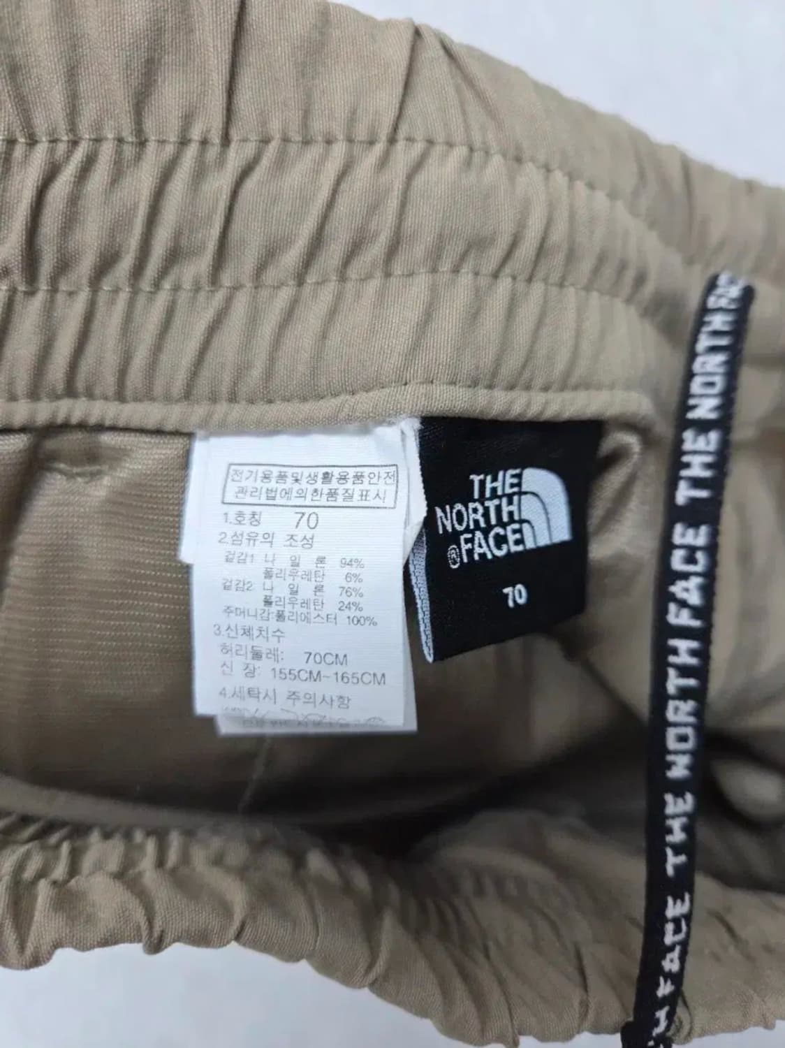 여성 70 노스페이스 반바지 7부 반바지 상품이미지5