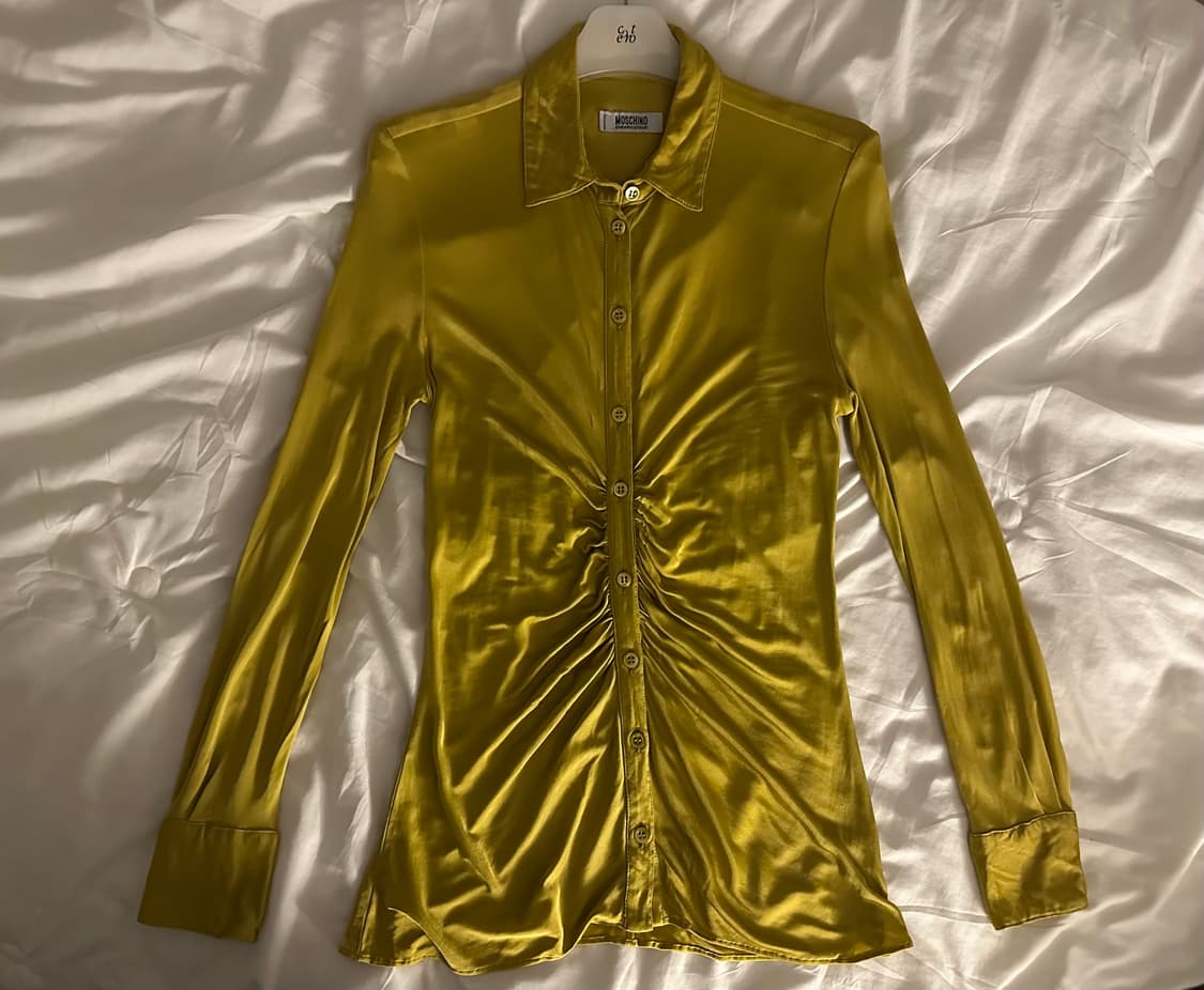 Moschino 모스키노 롱슬리브 셔링셔츠  상품이미지2