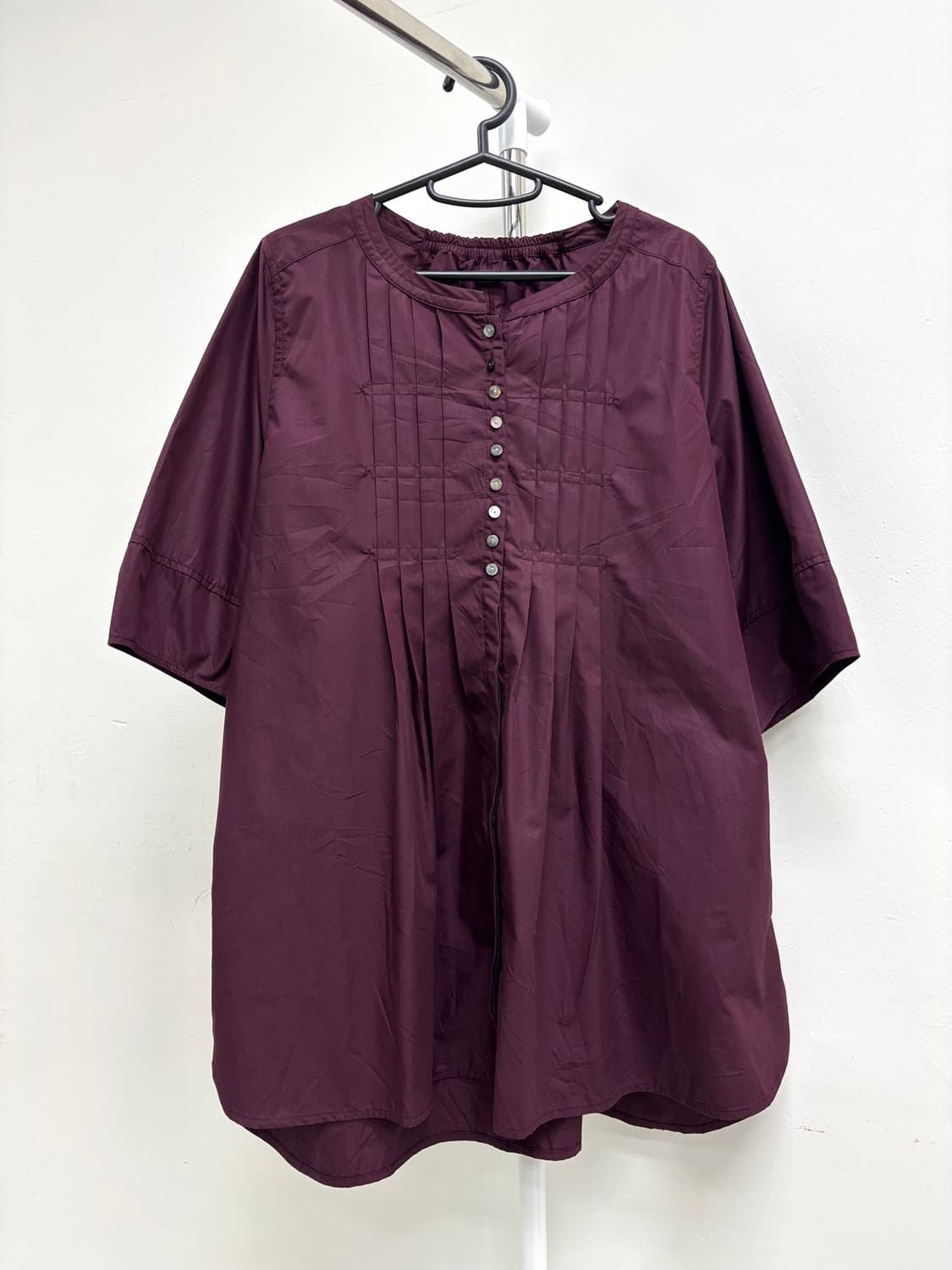 빈티지 플럼 블라우스 상품이미지5