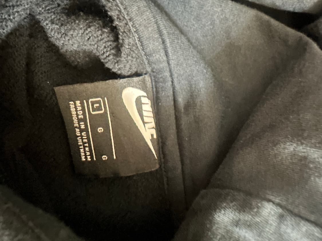 나이키 스우시 후드티 블랙L 상품이미지2