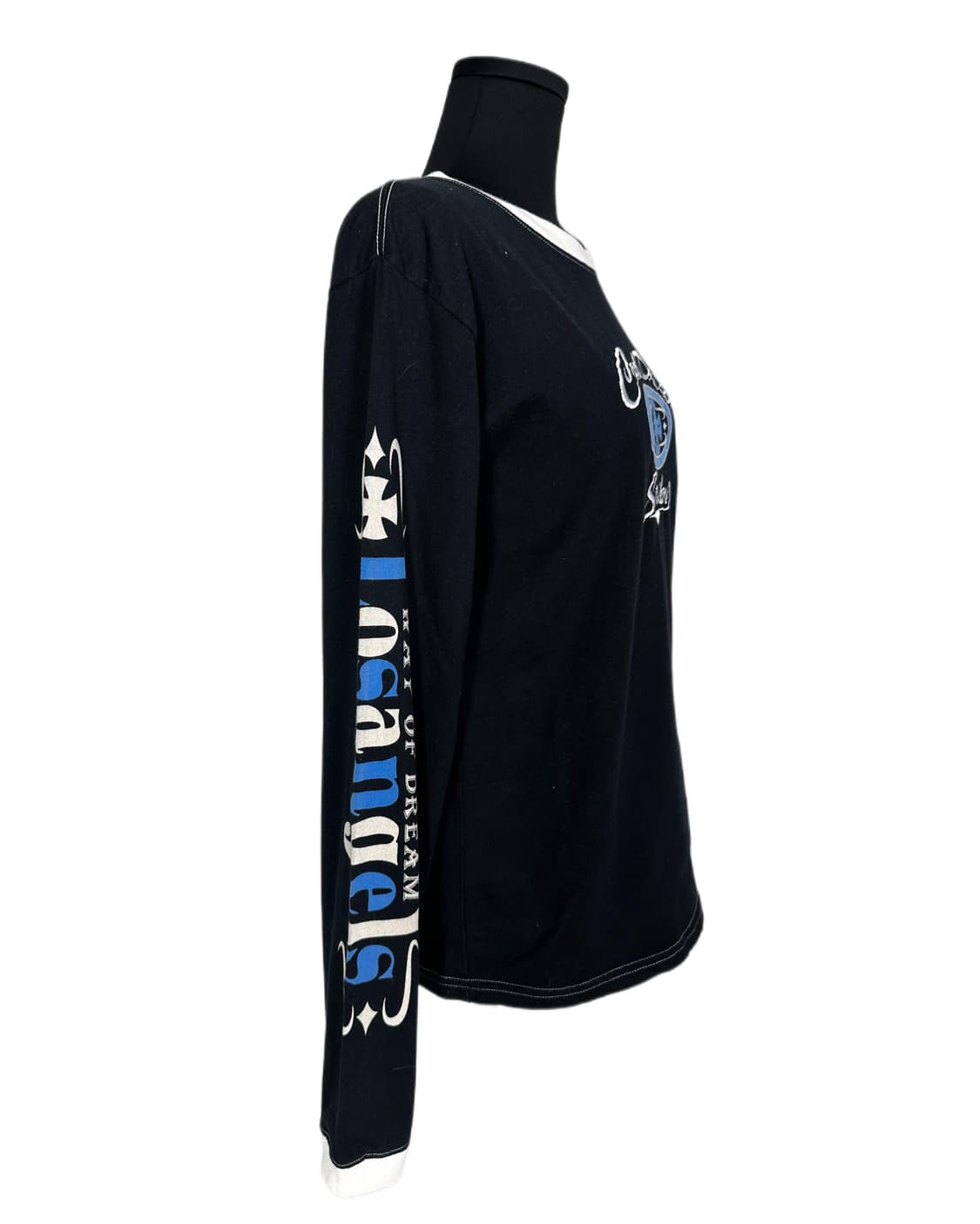 blue logo lettering t-shirt 상품이미지5