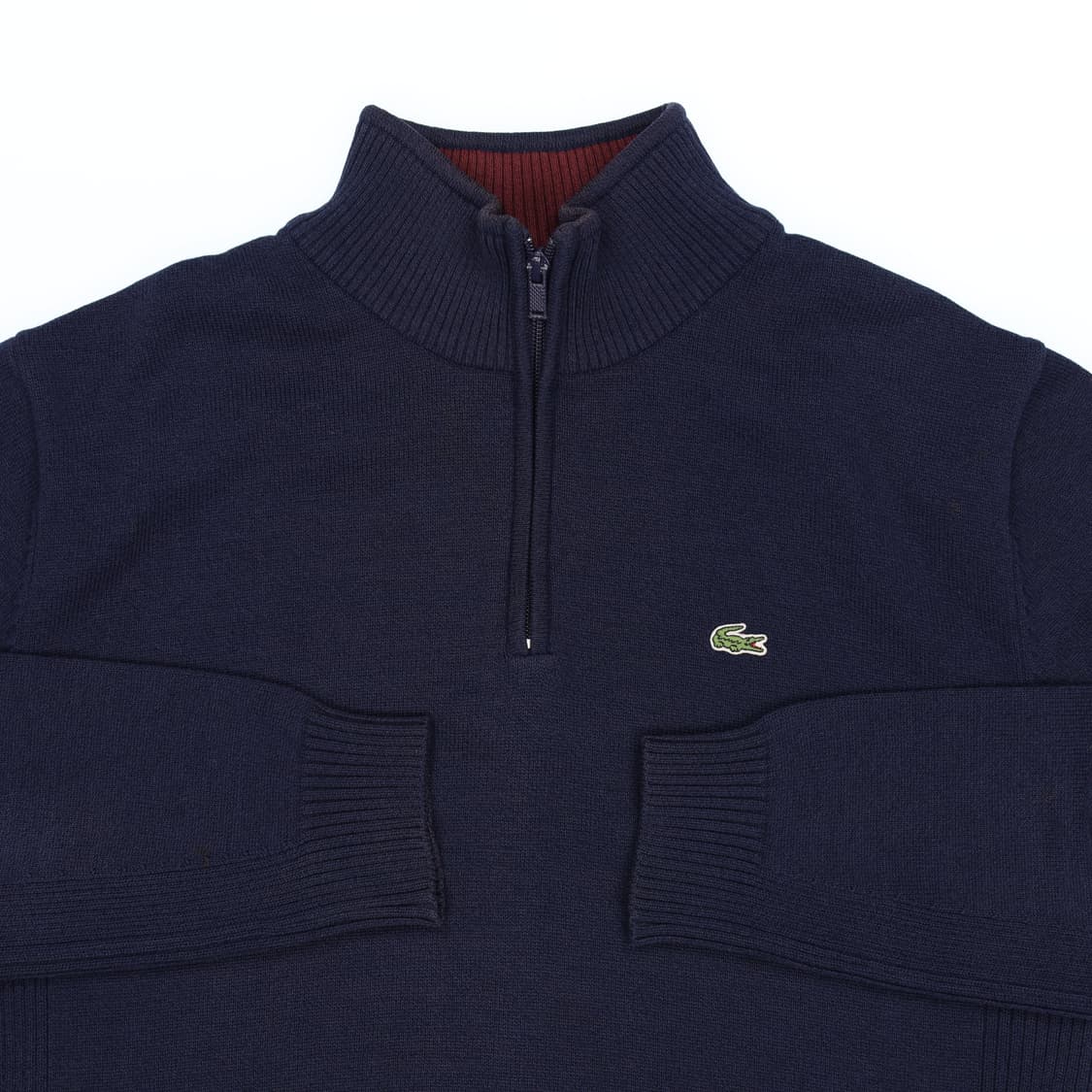 [105] 라코스테 남성 반집업 울 긴팔 니트 N7093 상품이미지3