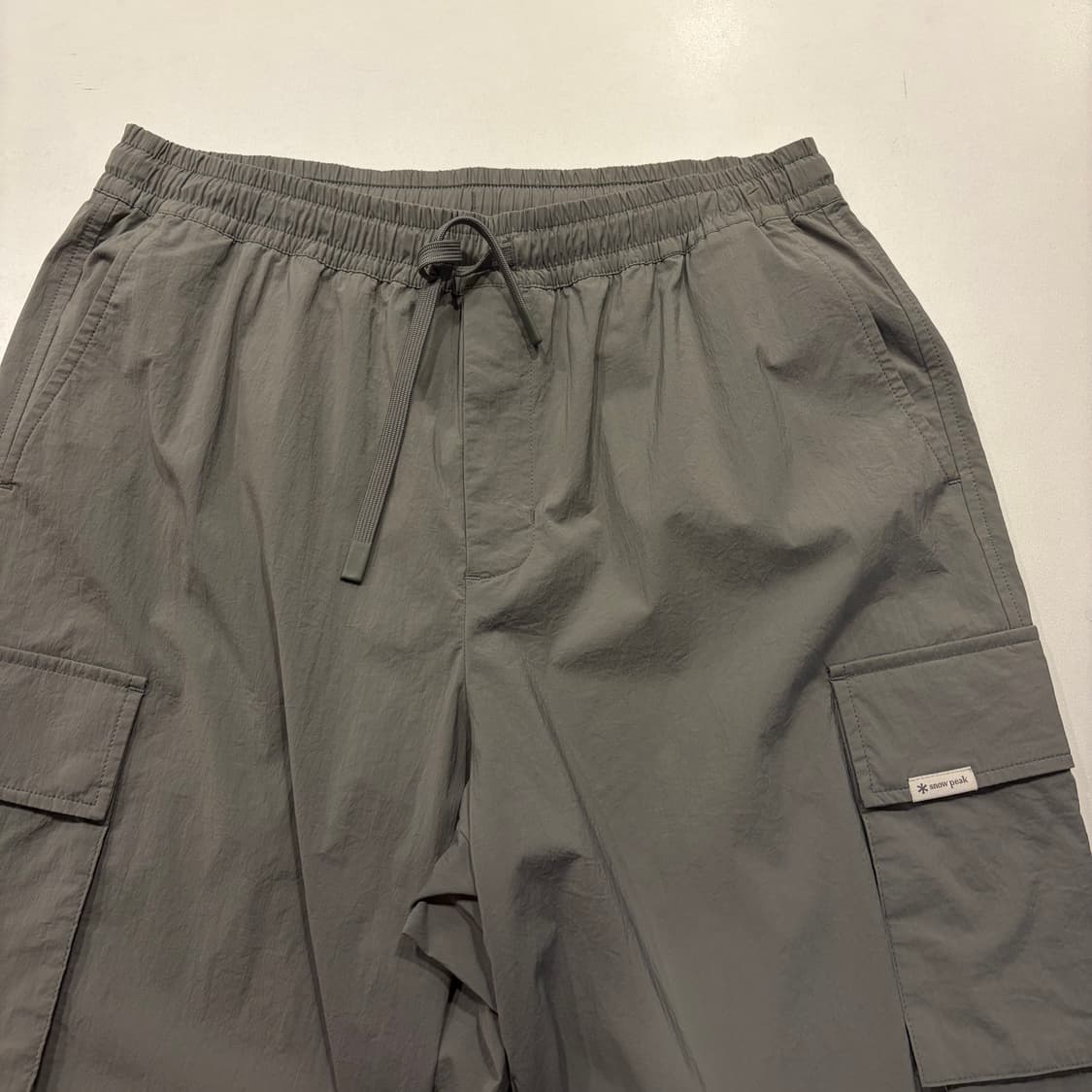[M] 스노우피크 카고 나일론 팬츠 그레이 C896 상품이미지3
