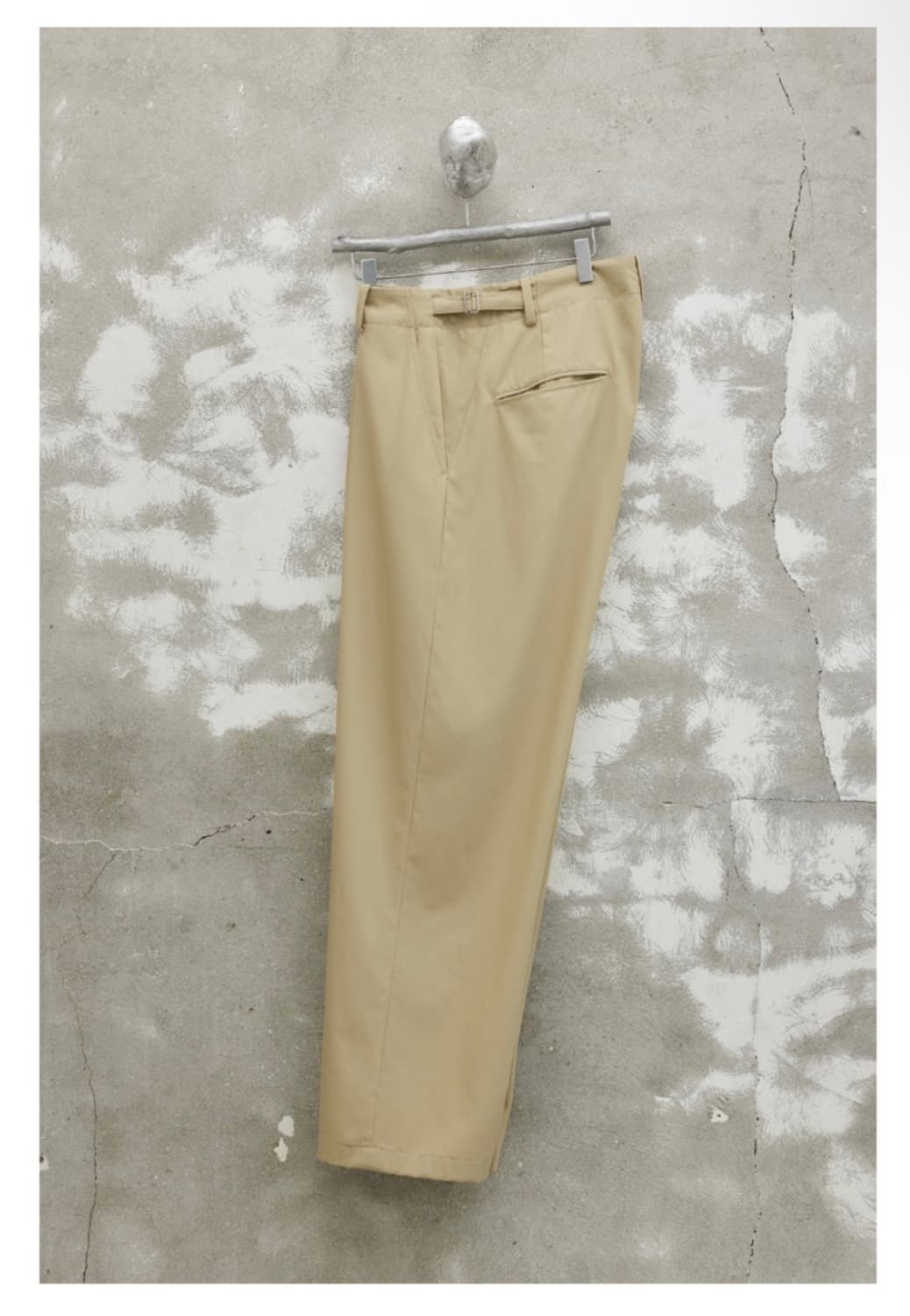 [Youth]Wide Chino Pants - Beige (M size) 상품이미지4
