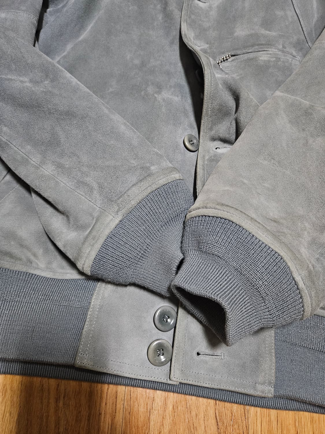 블랙아웃 고트스웨이드 자켓 상품이미지4