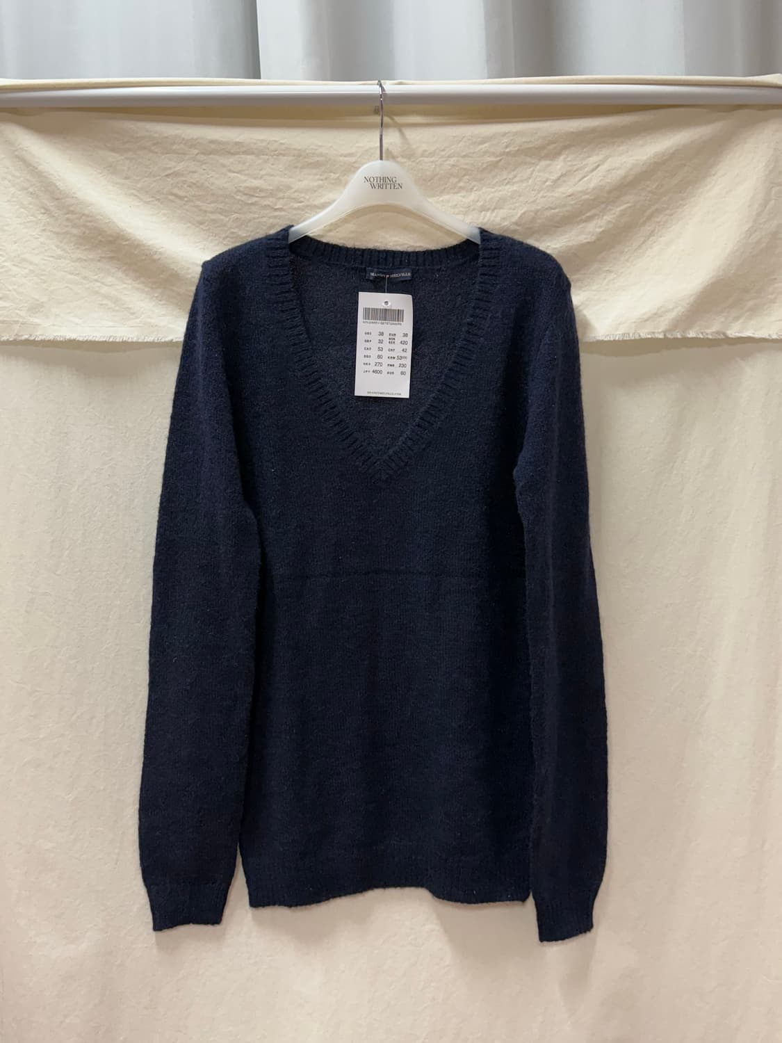 브랜디멜빌 모헤어 브이넥 니트 상품이미지1