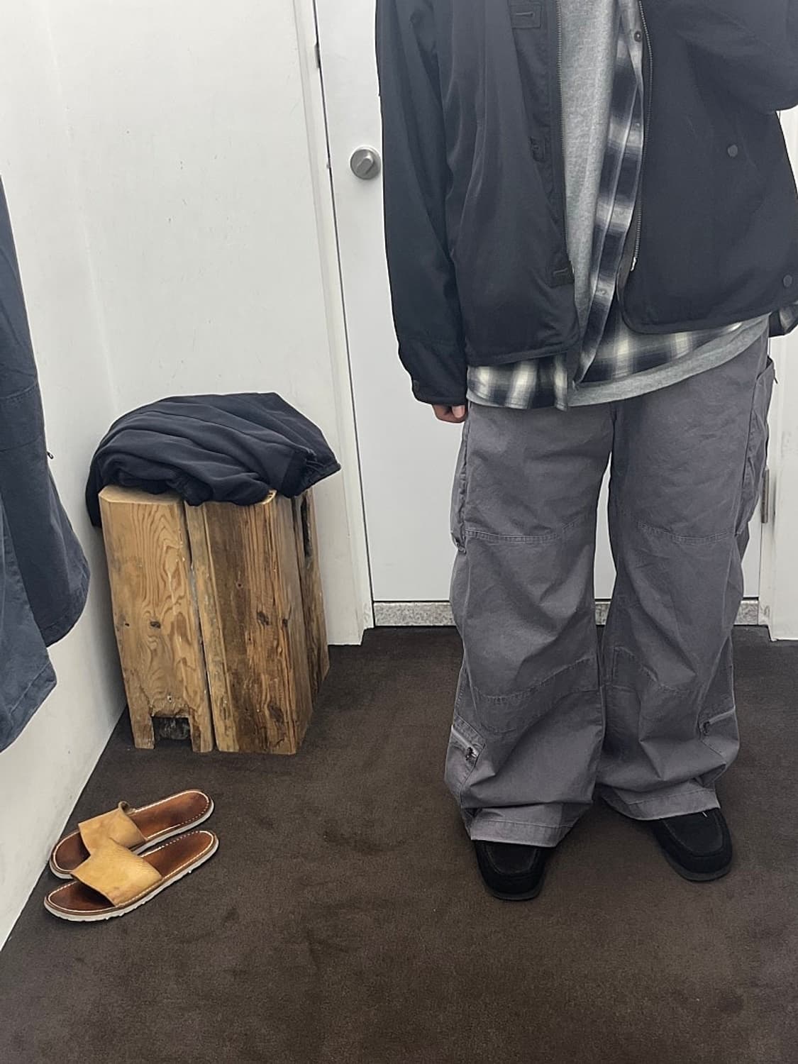 [4] 해칭룸 집카고 팬츠 페이디드 퍼플 상품이미지3