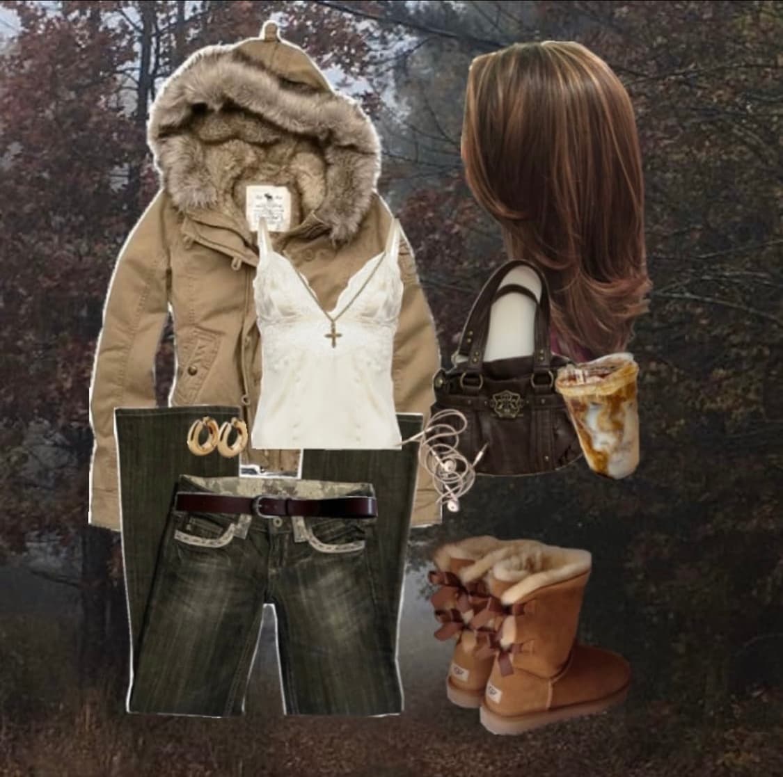 아베크롬비 울프죠 봄버 야상 자켓 상품이미지2