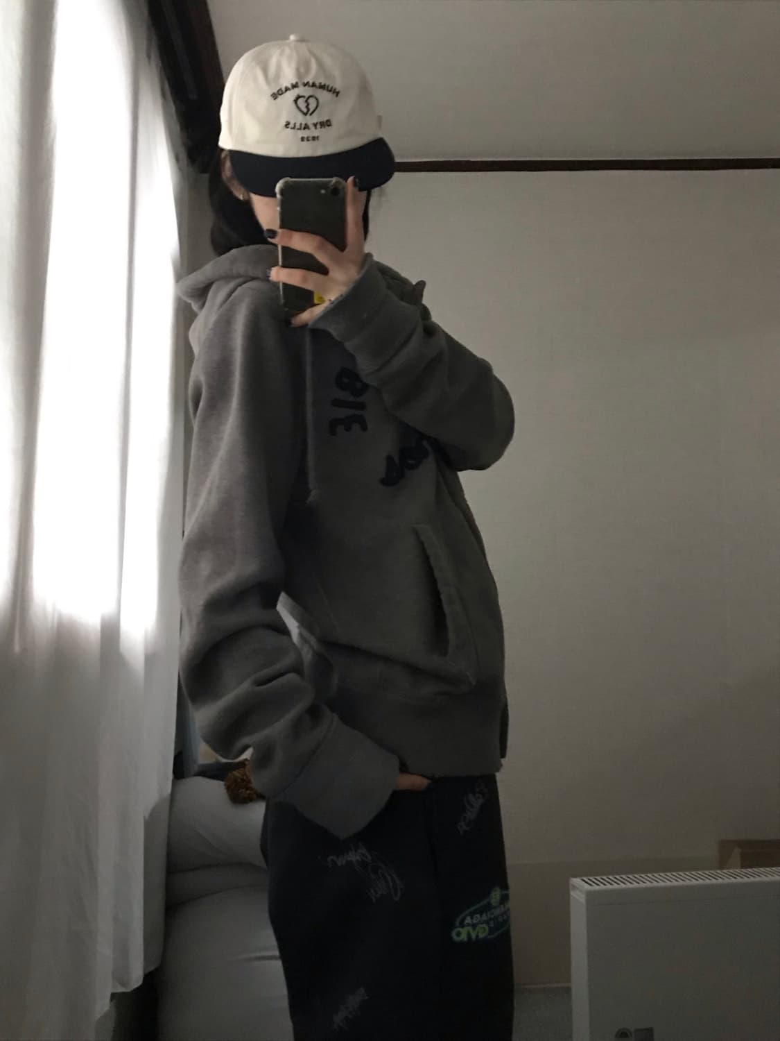 아베크롬비 그레이 하이넥 후드집업 상품이미지6