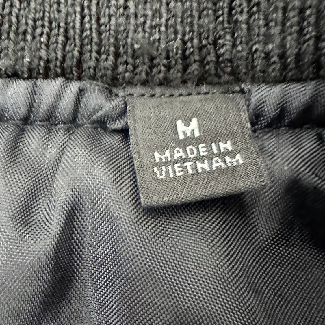 M 유니클로 블랙 MA-1 항공점퍼 자켓  상품이미지6