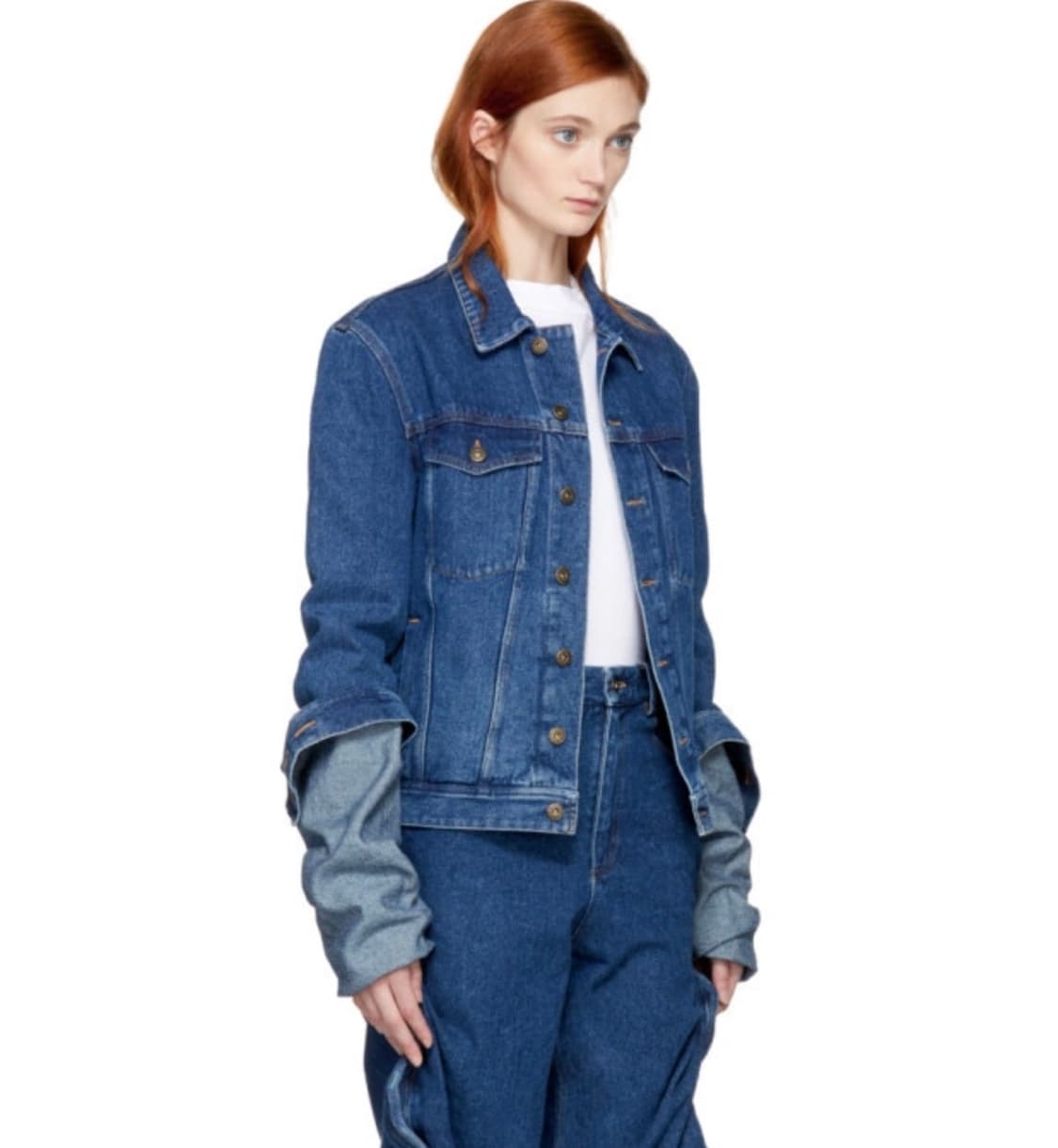 와이프로젝트 롱슬리브 데님자켓 상품이미지3