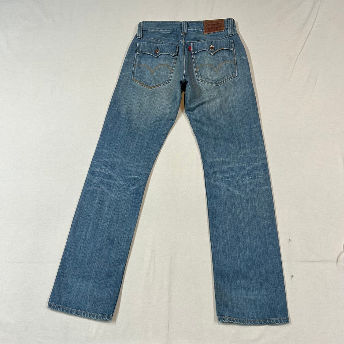 30inch) 리바이스 701 슬림 스트레이트 데님 청바지 상품이미지1