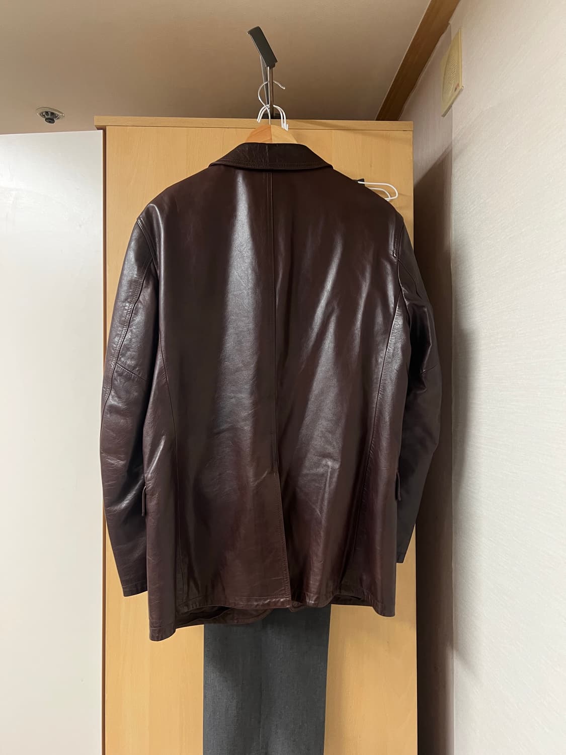 Dkny 레더 블레이저 상품이미지2