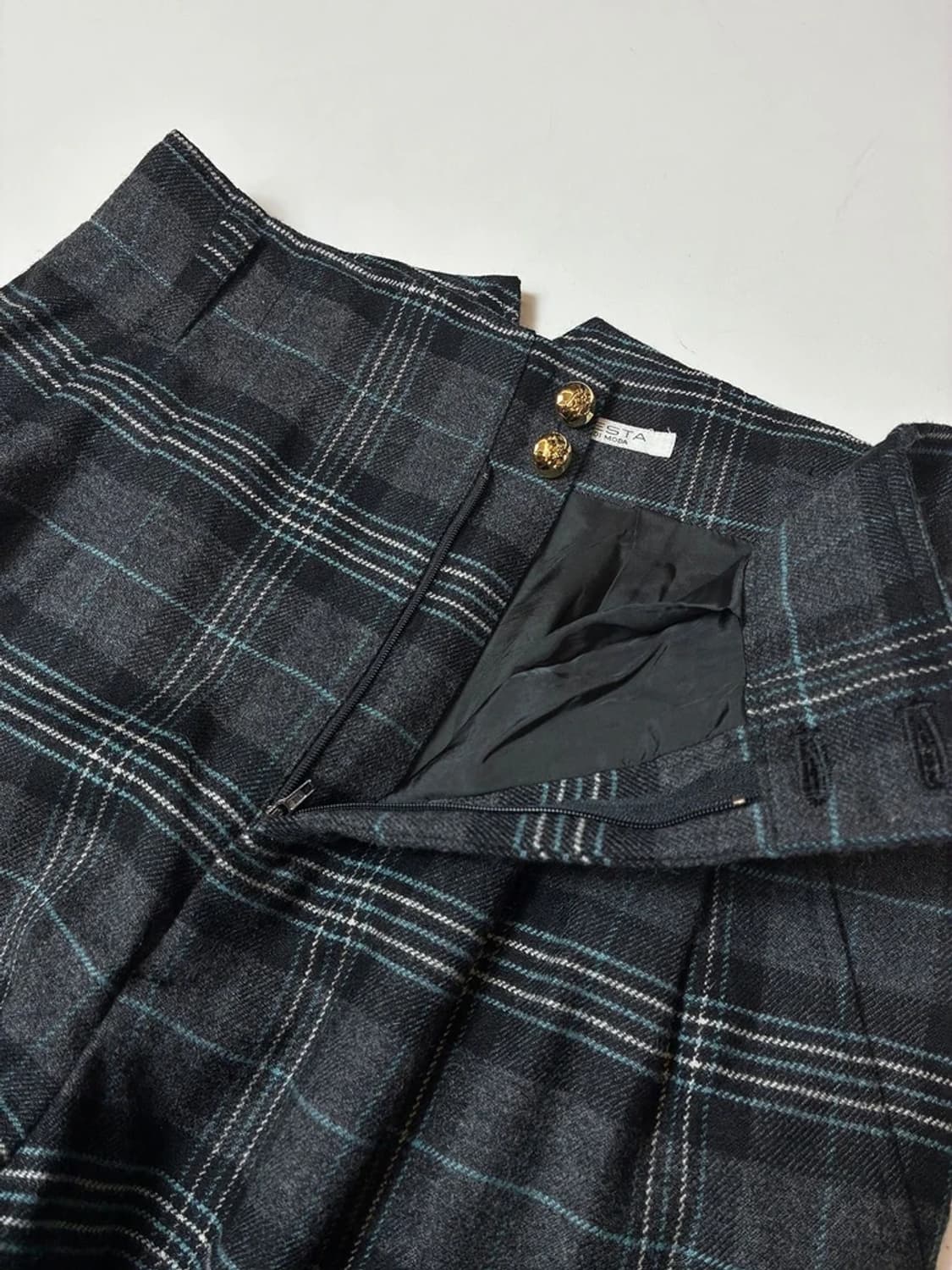 TESTA DI MODA 00's 재팬핀턱 테이퍼드 핏 팬츠 PN8874 상품이미지3