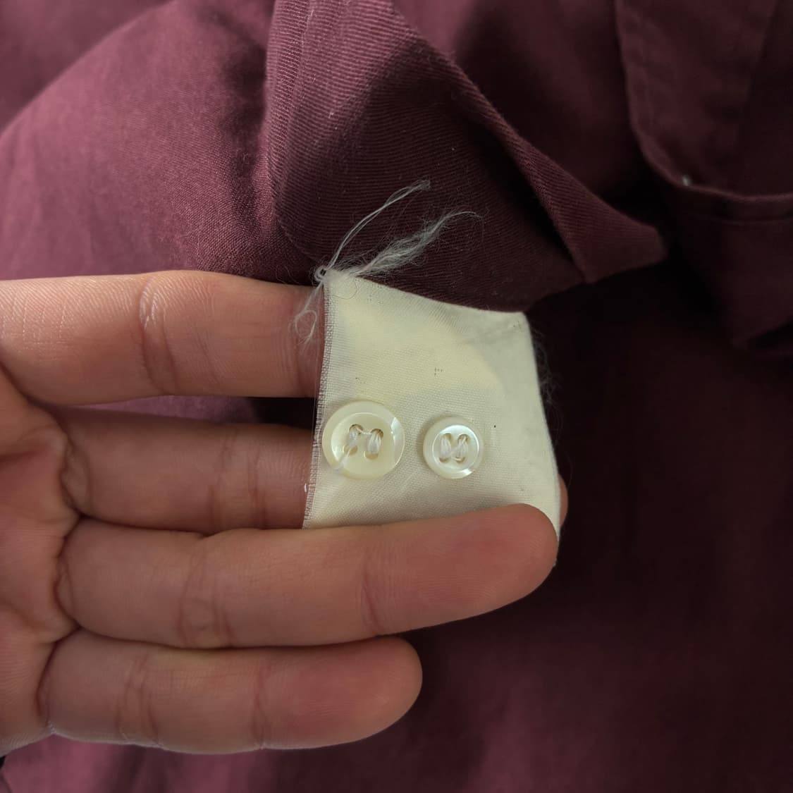 Polo  폴로 랄프로렌 자수 코튼 블레이크 버건디 셔츠   상품이미지5