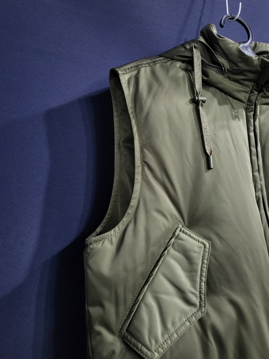 덕다운 후드패딩 베스트 상품이미지2