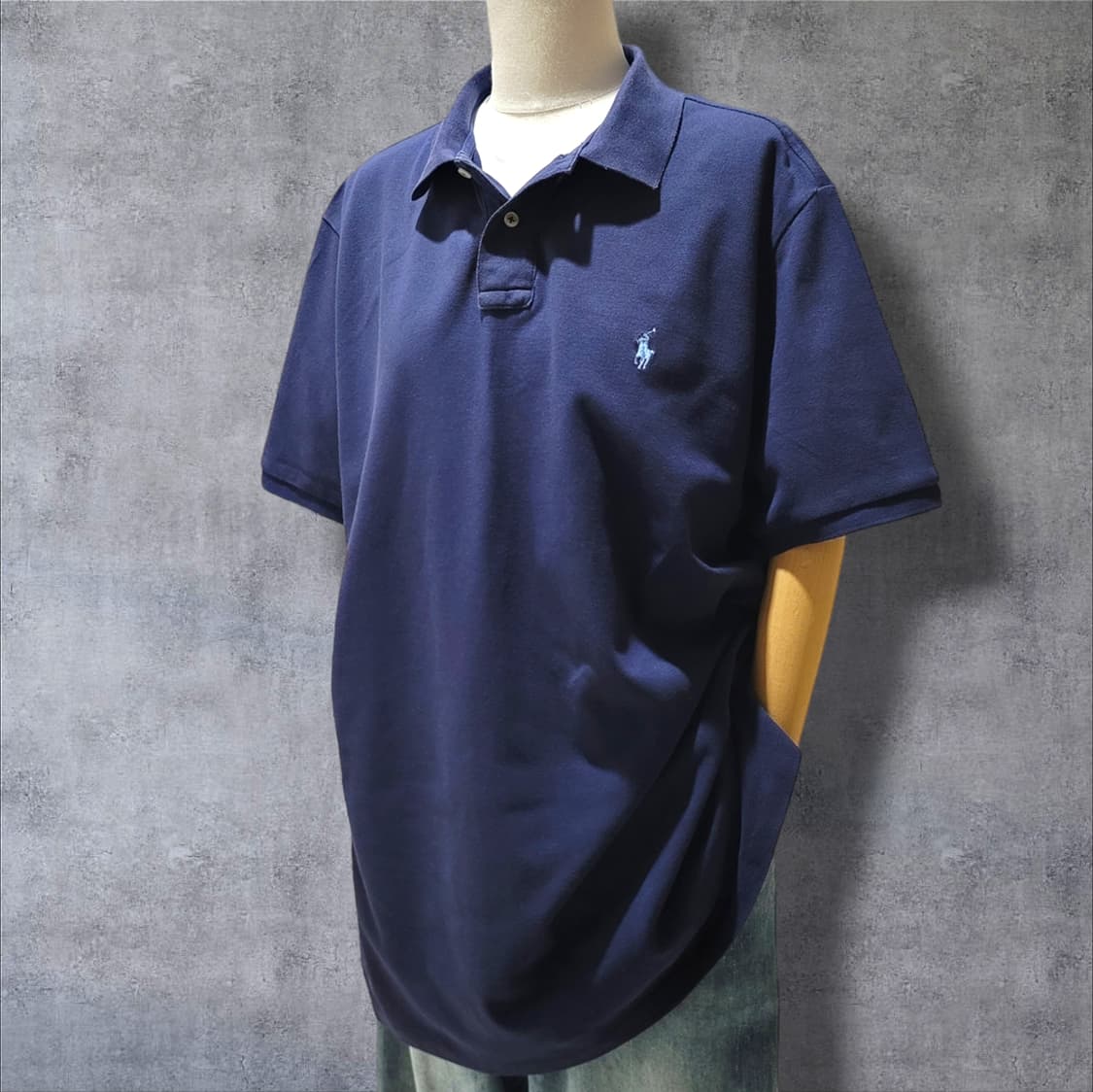 [XL] 폴로 네이비 스카이블루포니 반팔카라티 상품이미지6