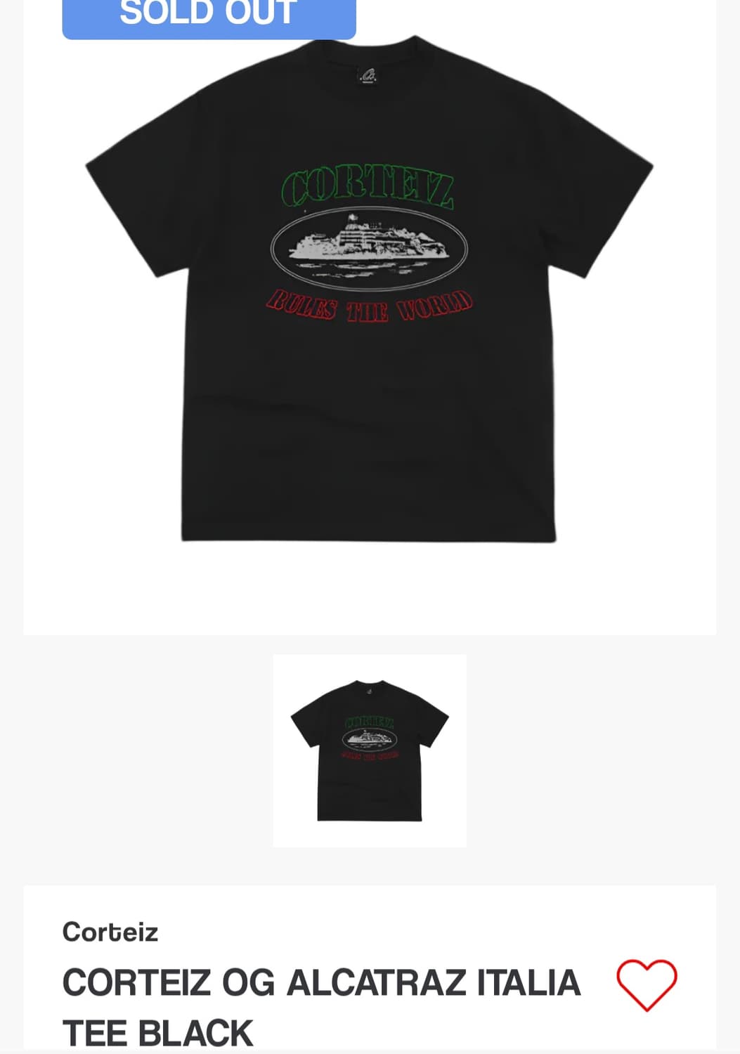 코르테이즈 알카트라즈 반팔 상품이미지1