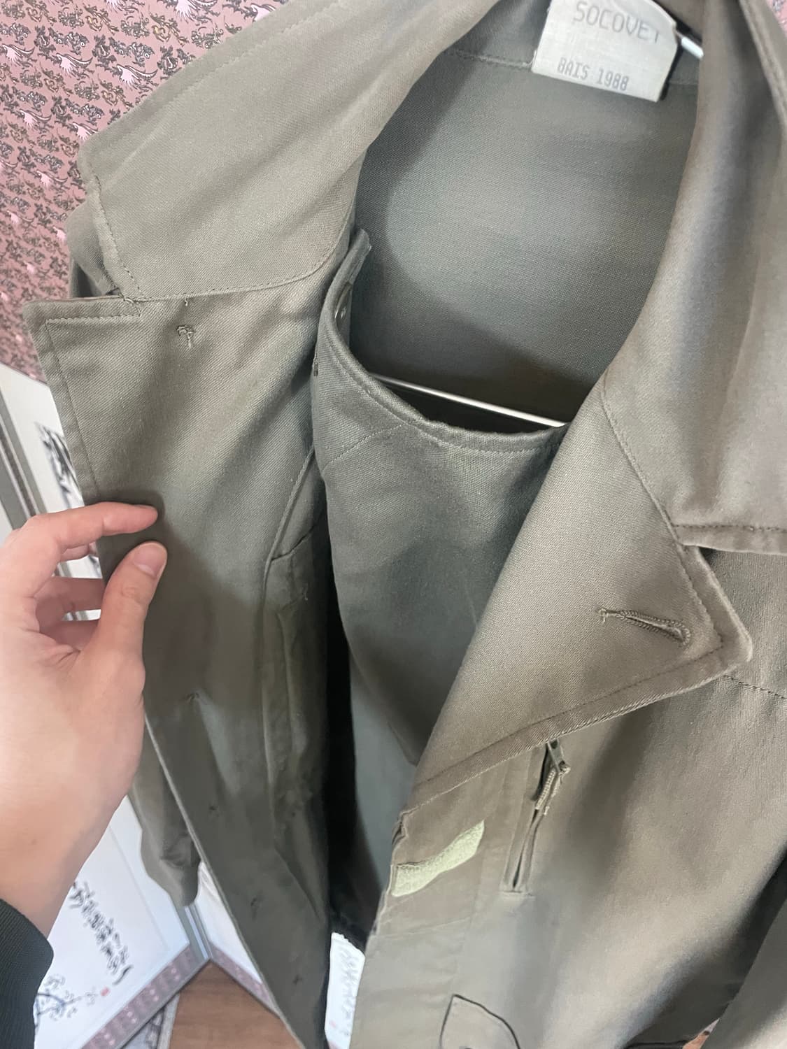 80s 프랑스군 F-2 jacket 상품이미지3