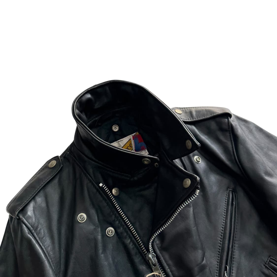 [95~100] Schott 퍼펙토 618 레더 자켓 상품이미지4