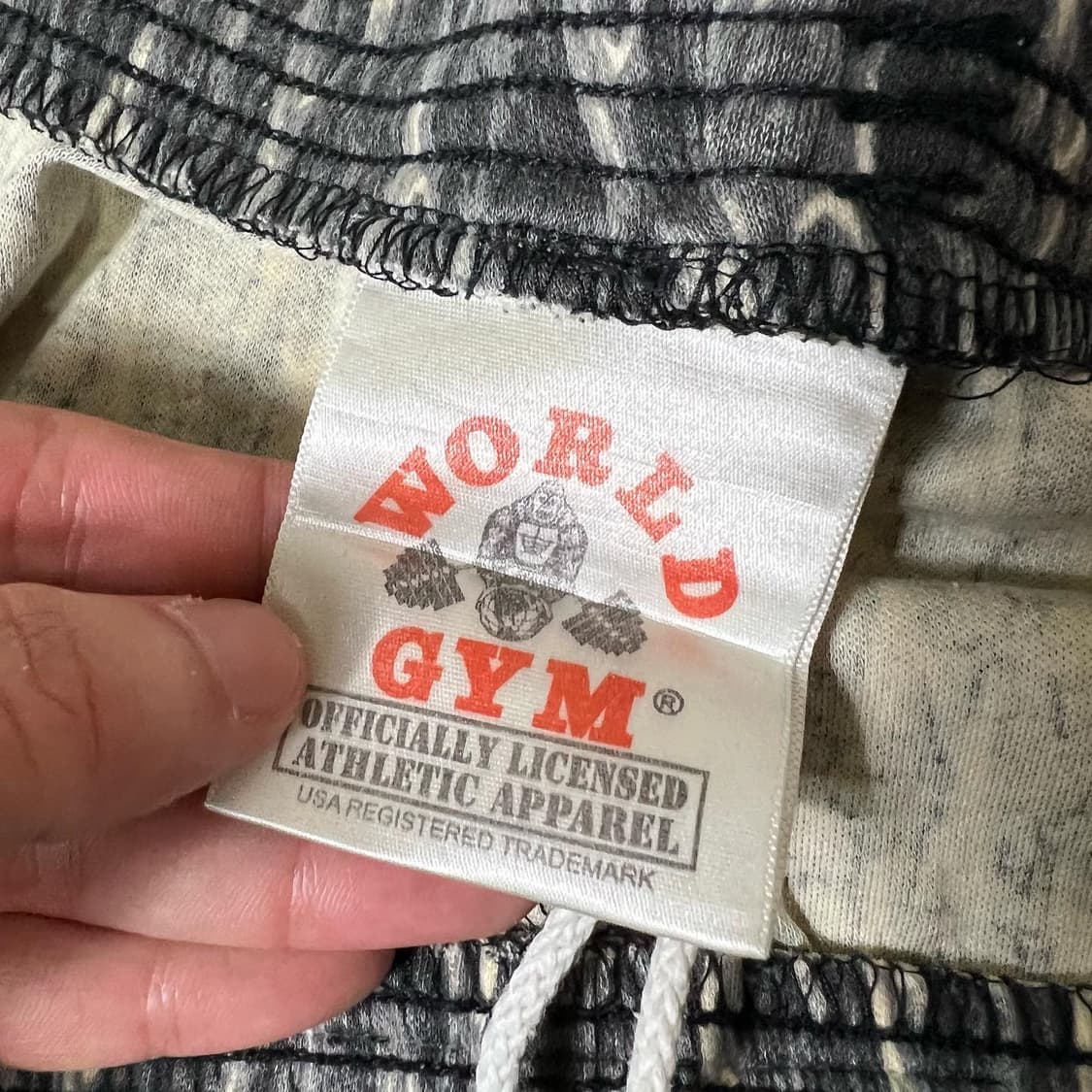 80’s Vintage WorldGym 워크아웃 팬츠 상품이미지6