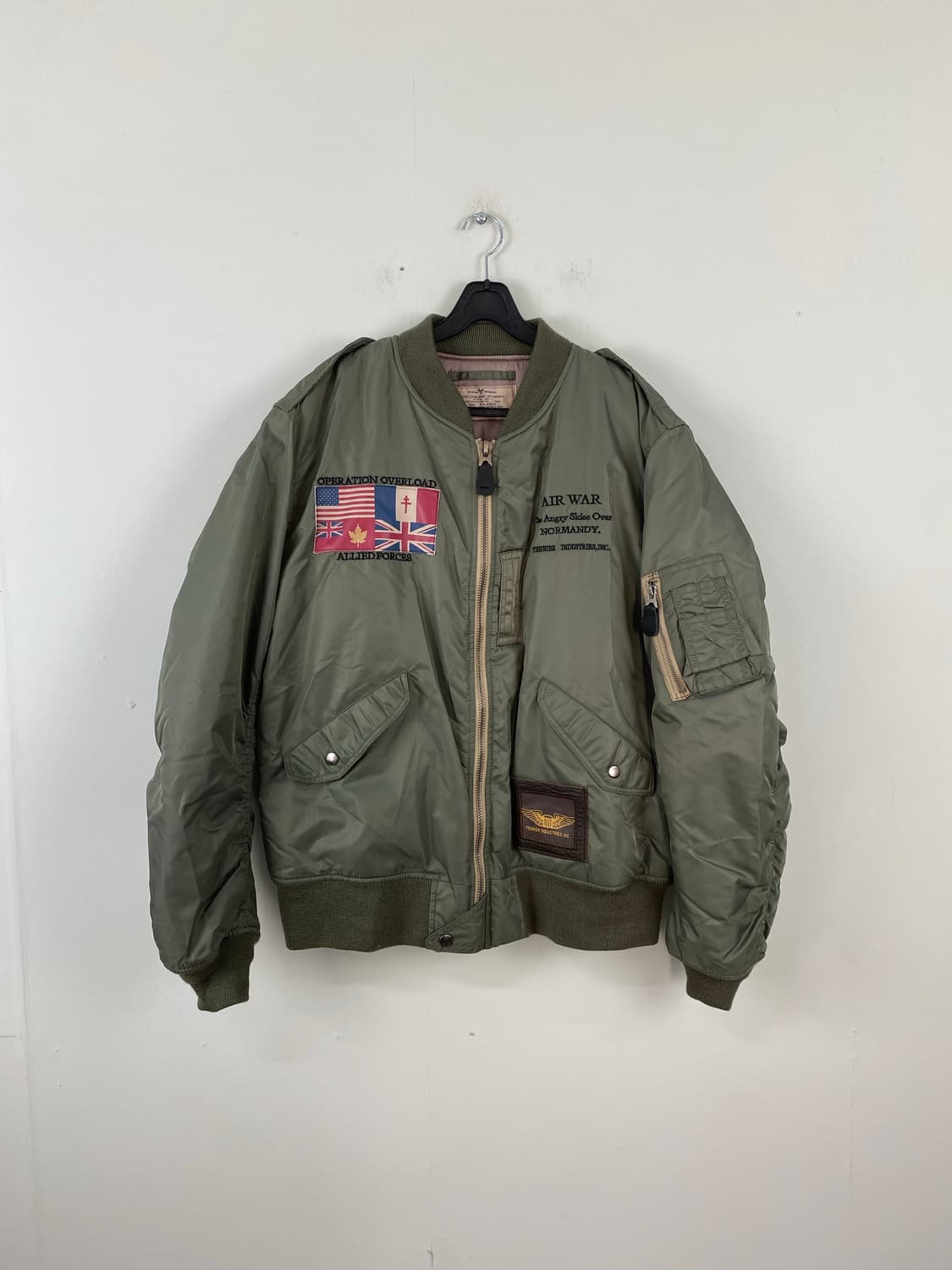 테니어 엑스톤즈 MA-1 마원 항공점퍼 봄버 XL 상품이미지1